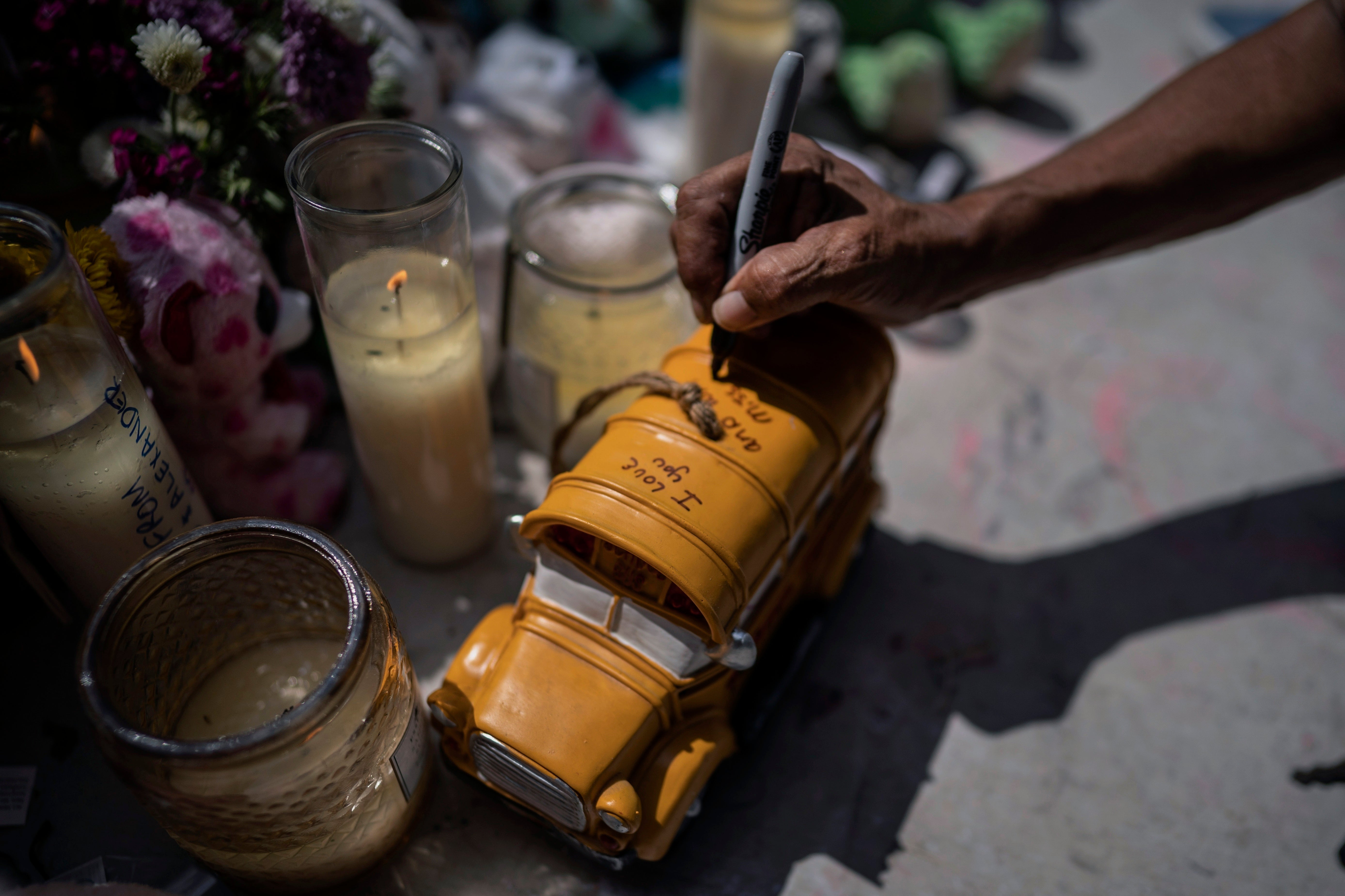 Texas School Shooting Empty Spaces