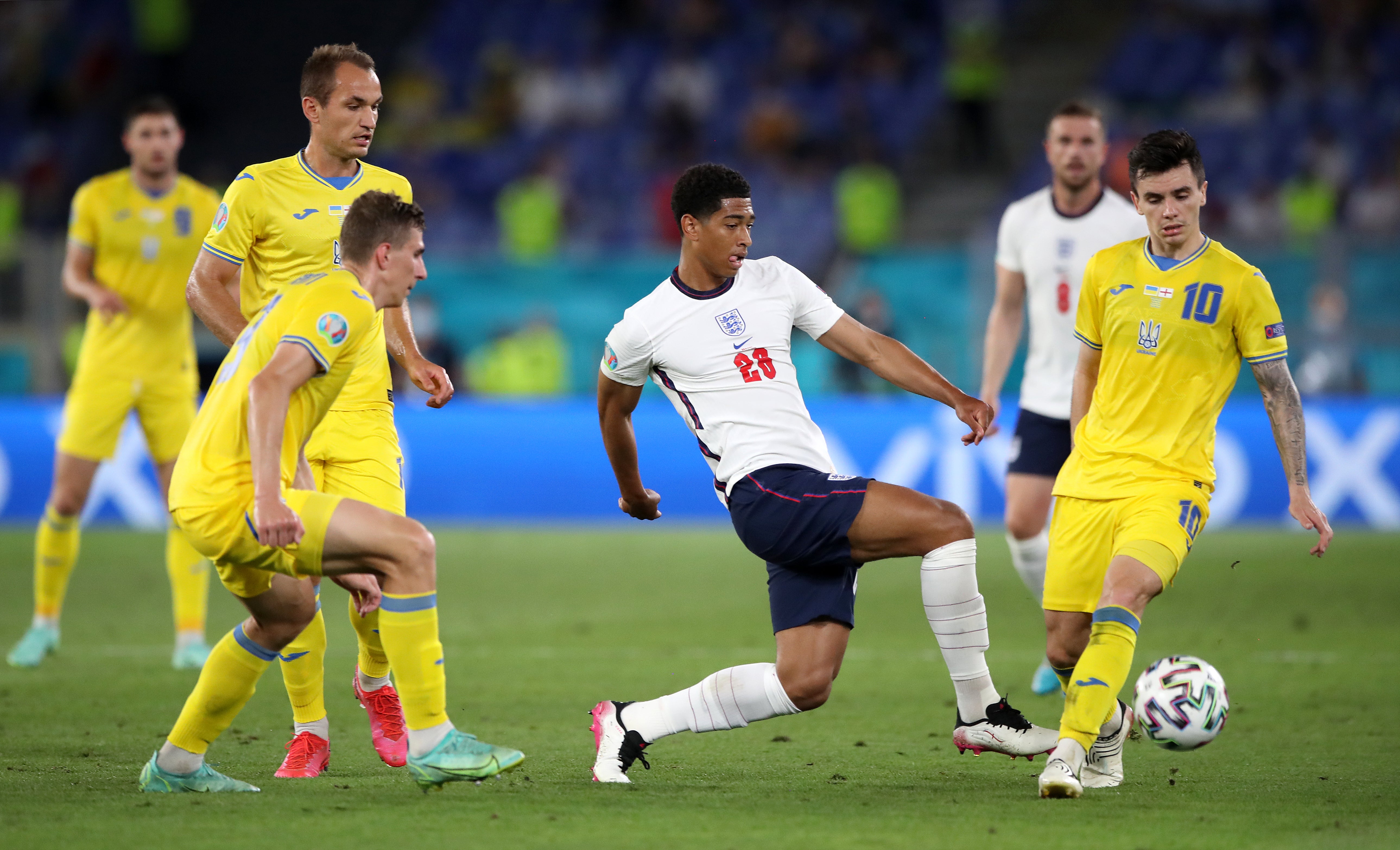 England beat Ukraine at Euro 2020 (Nick Potts/PA)