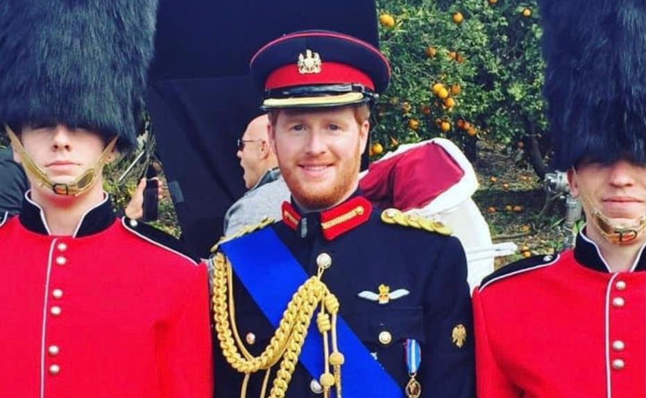 Rhys Whittock, who works as a Prince Harry lookalike