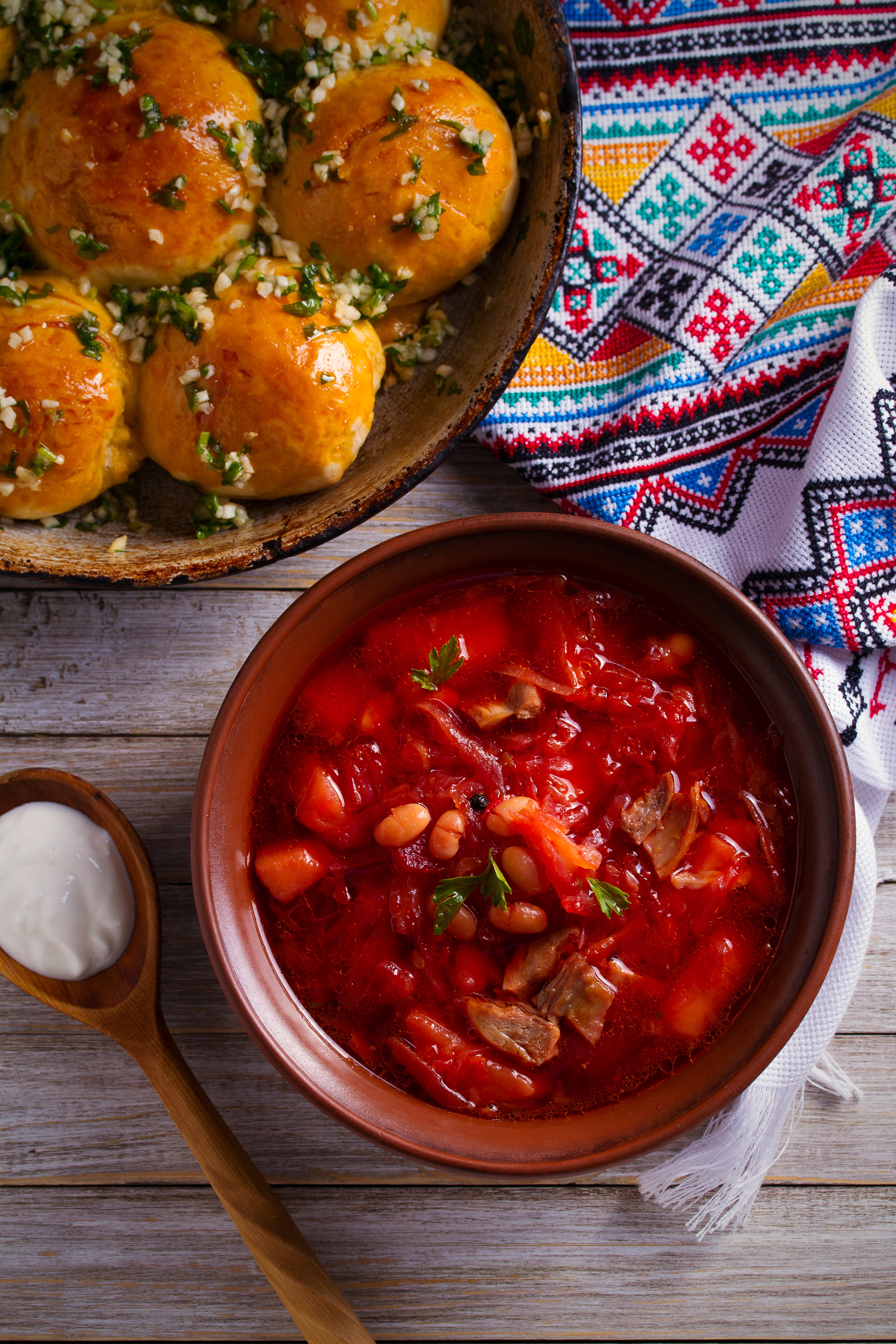 Every Ukrainian family has its own style of borsch