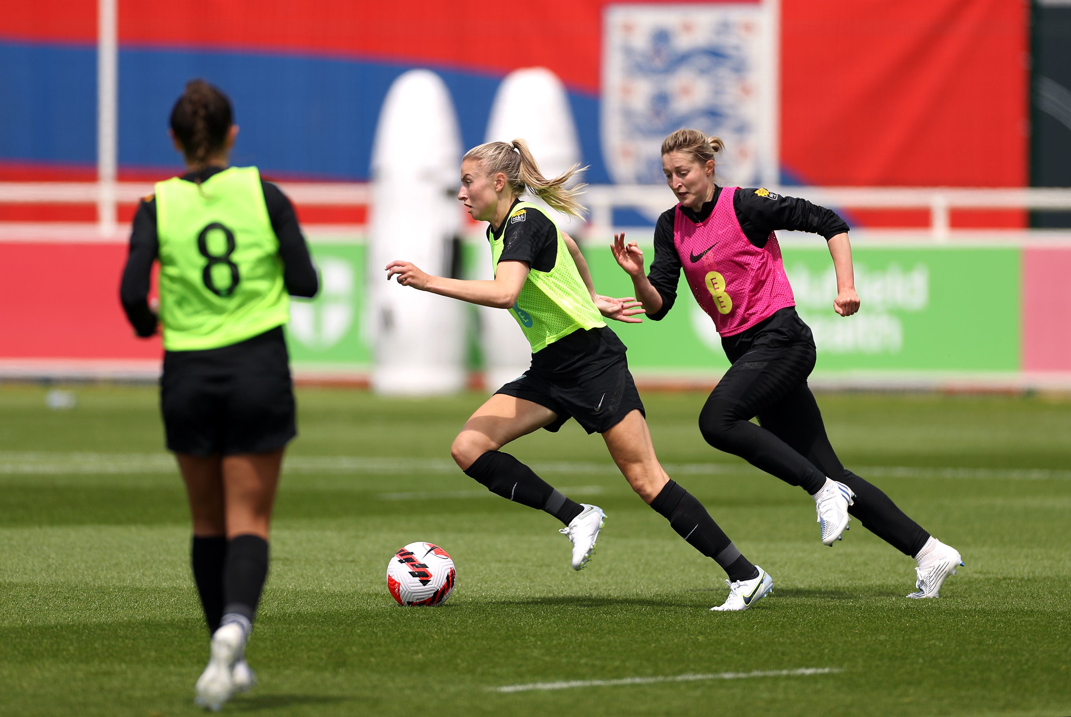 England’s women are training at St George’s Park