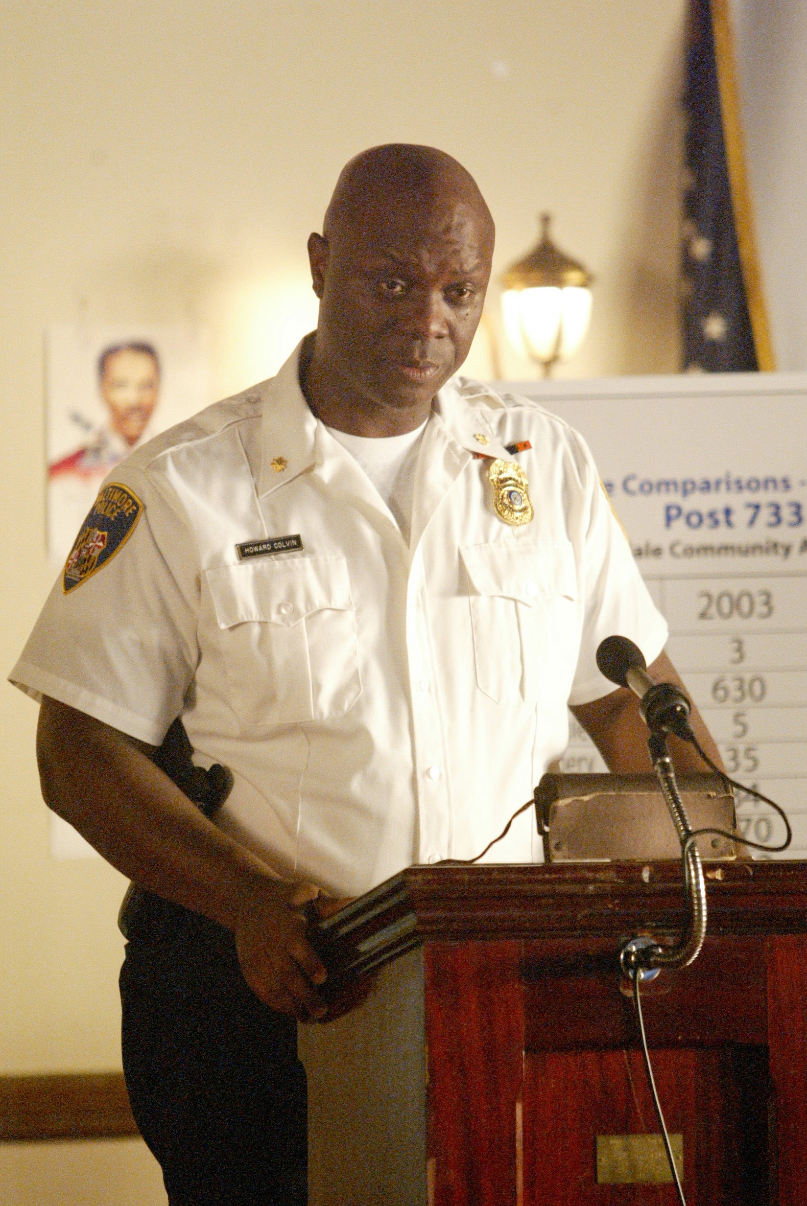 Robert Wisdom as Bunny Colvin in ‘Hamsterdam’