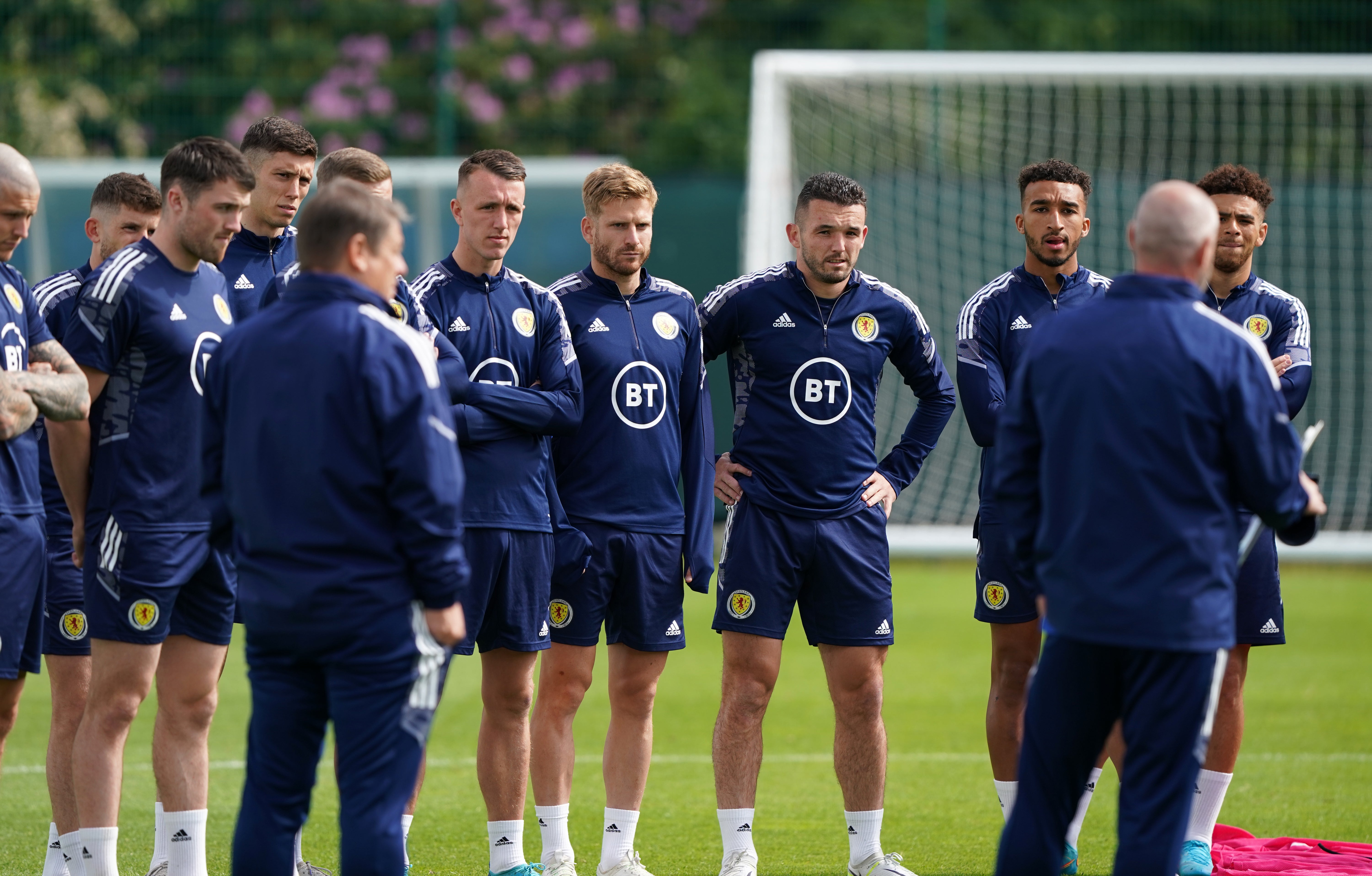 Scotland prepare to face Ukraine (Andrew Milligan/PA)