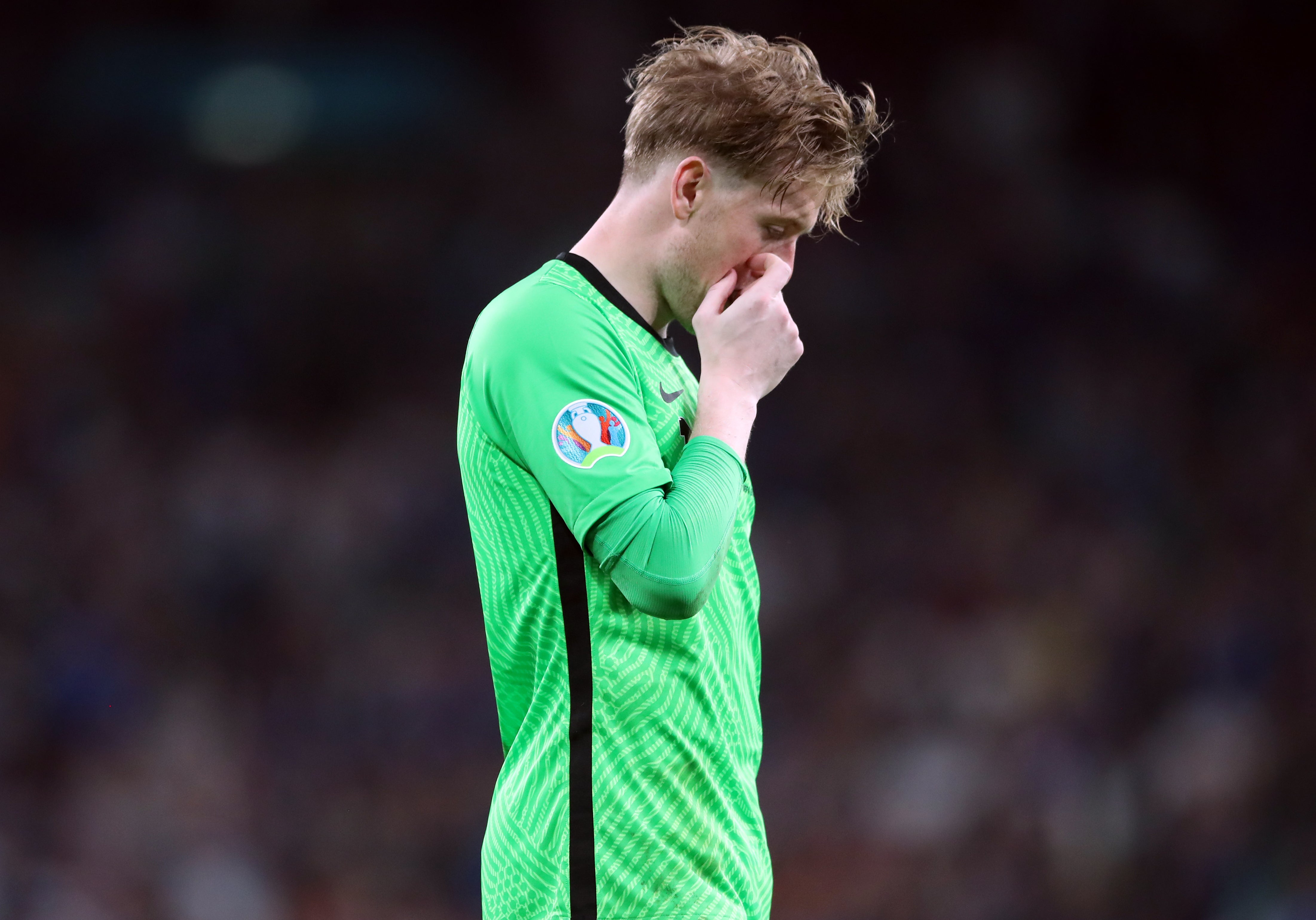 Jordan Pickford suffered Euro 2020 disappointment with England (Nick Potts/PA)