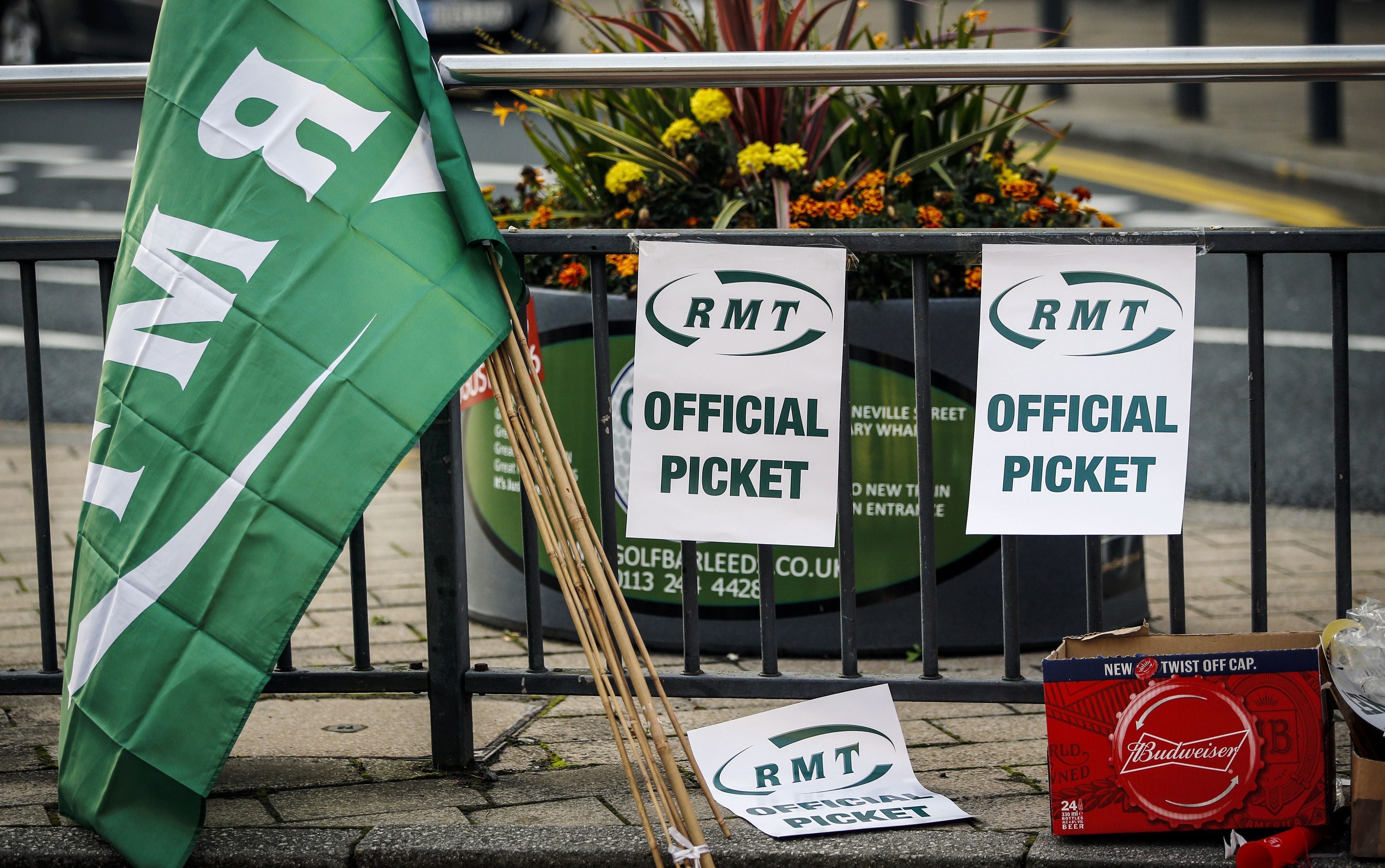 RMT members have voted overwhelmingly to take industrial action over jobs, pay and conditions (PA)