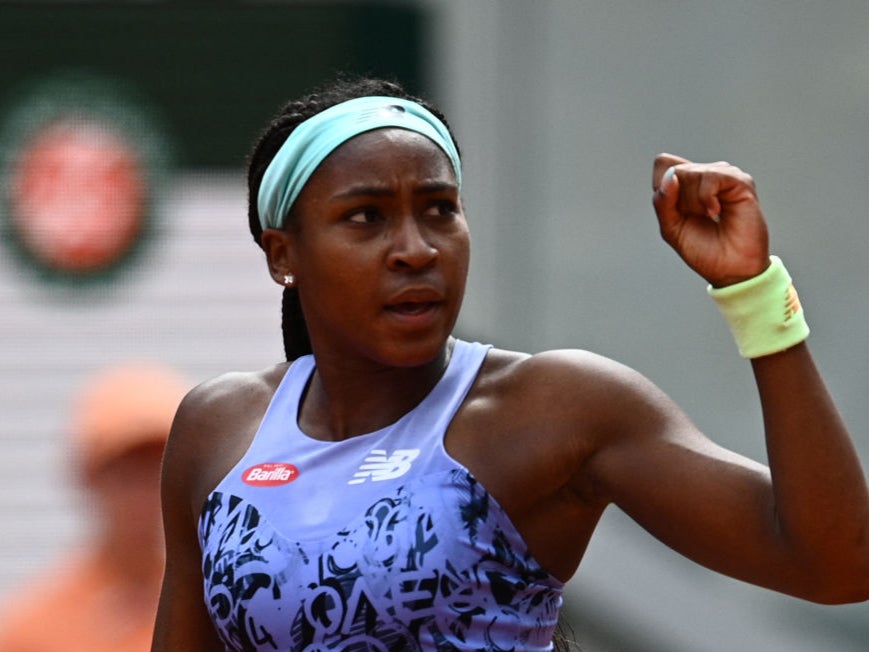 Gauff has reached her first Grand Slam semi-finals