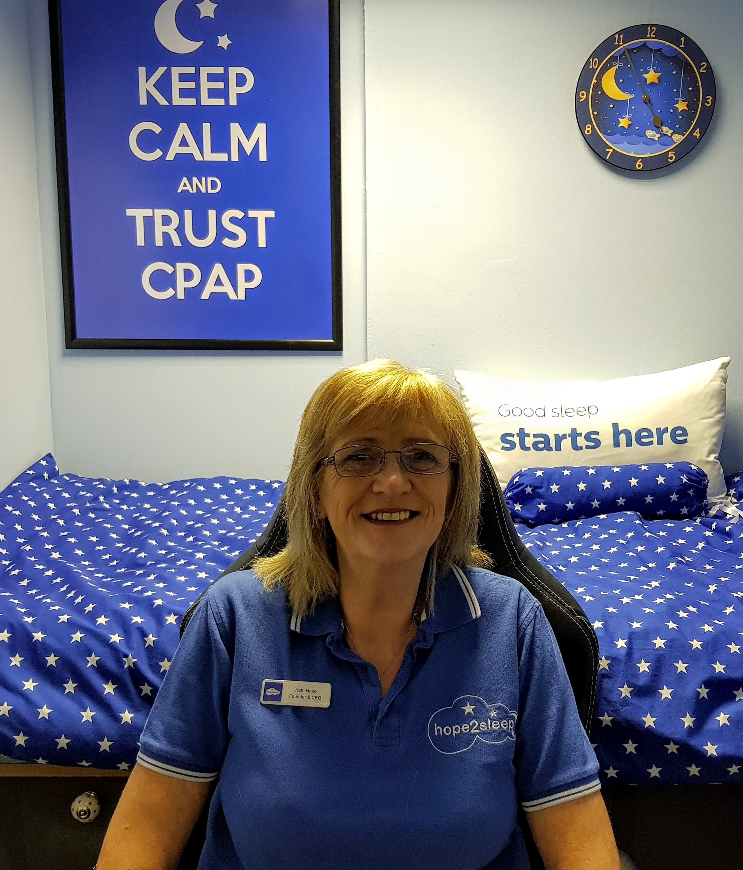 Hope2Sleep founder Kath Hope said she has urged CPAP machine users to not switch off their ventilators at night