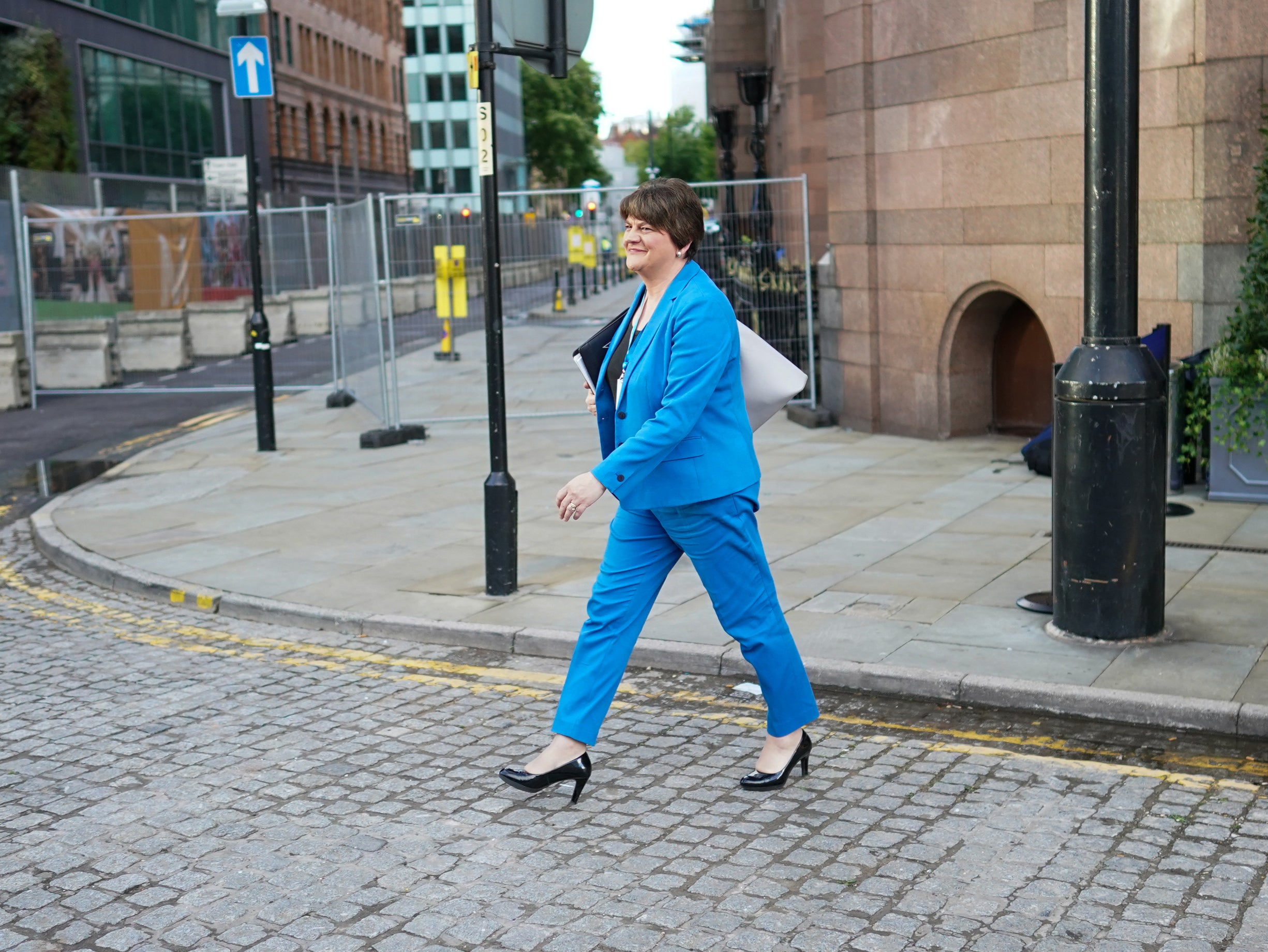 Arlene Foster says she is ‘thrilled’ to receive a damehood