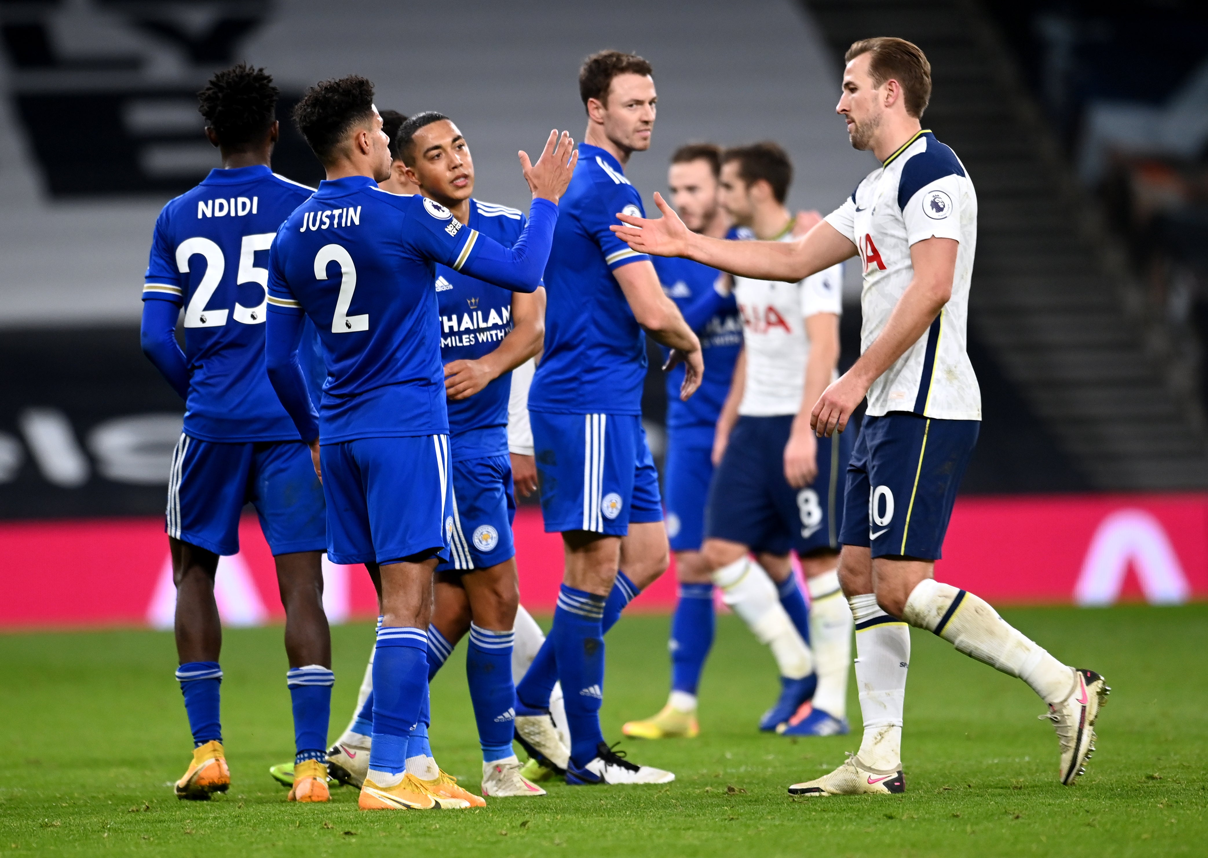 Justin has been impressed by Harry Kane’s mentality (Andy Rain/PA)