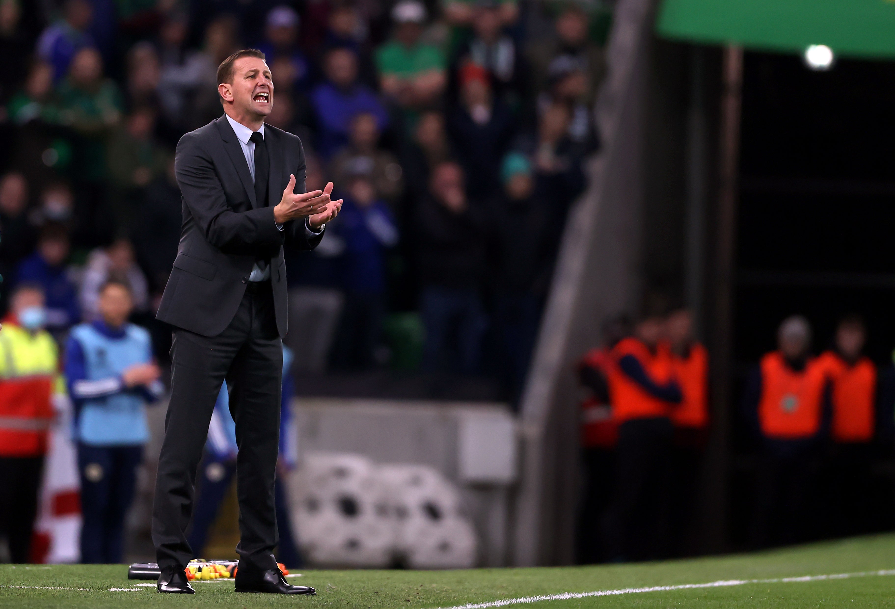 Ian Baraclough’s Northern Ireland side will host Greece on Thursday night (Liam McBurney/PA)