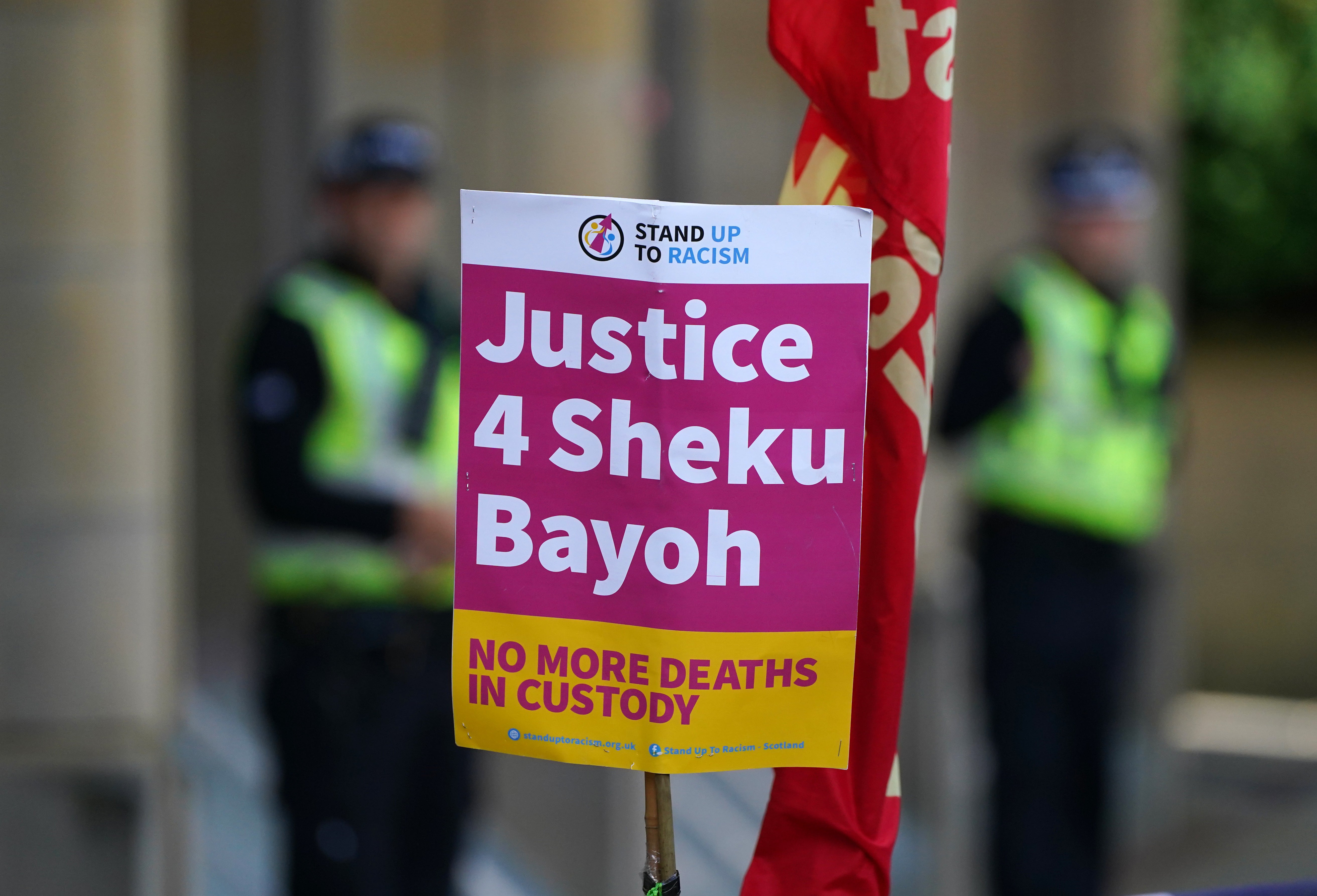 The inquiry is looking into the circumstances of Sheku Bayoh’s death and whether race played a part (Andrew Milligan/PA)