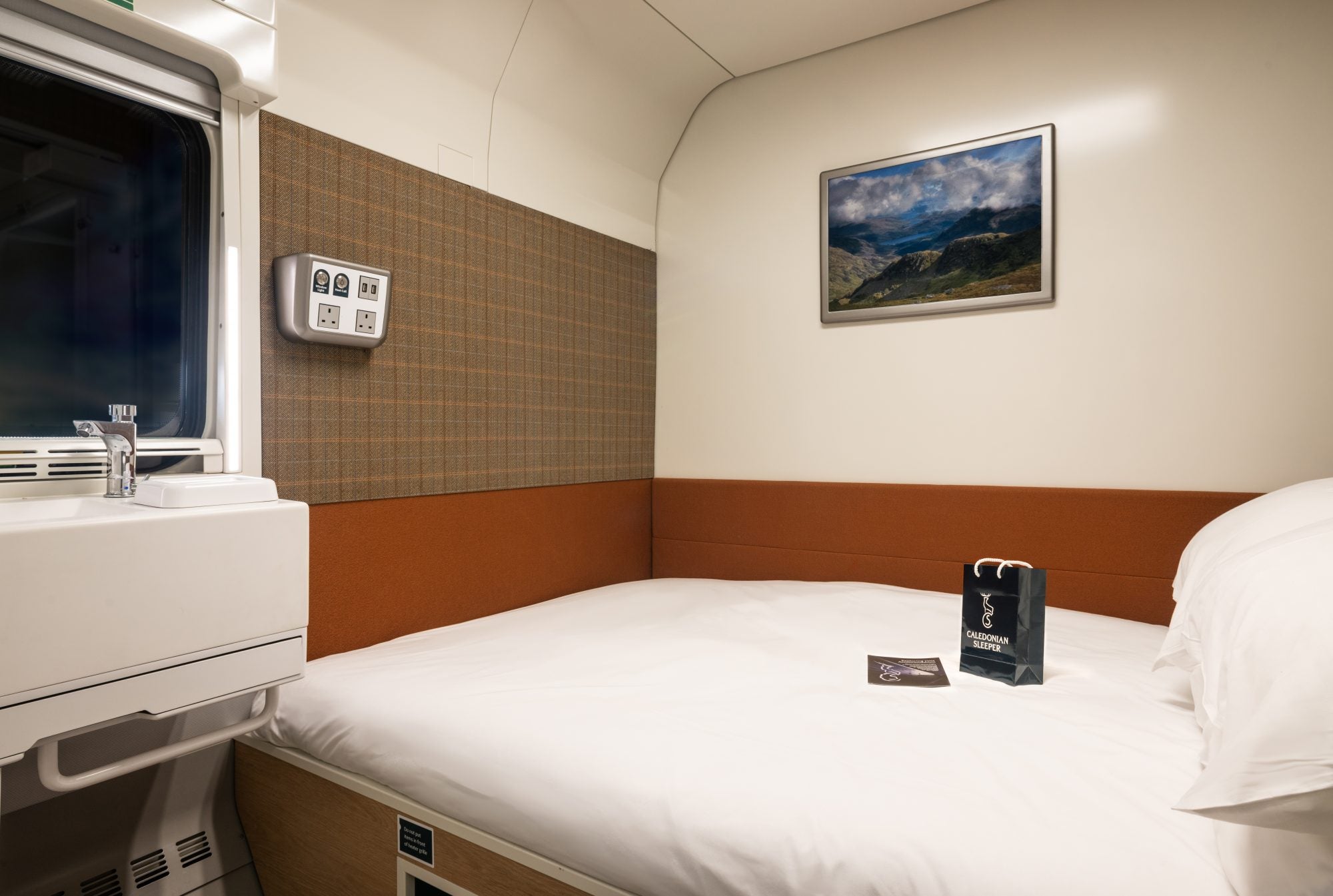 A berth on the Caledonian Sleeper