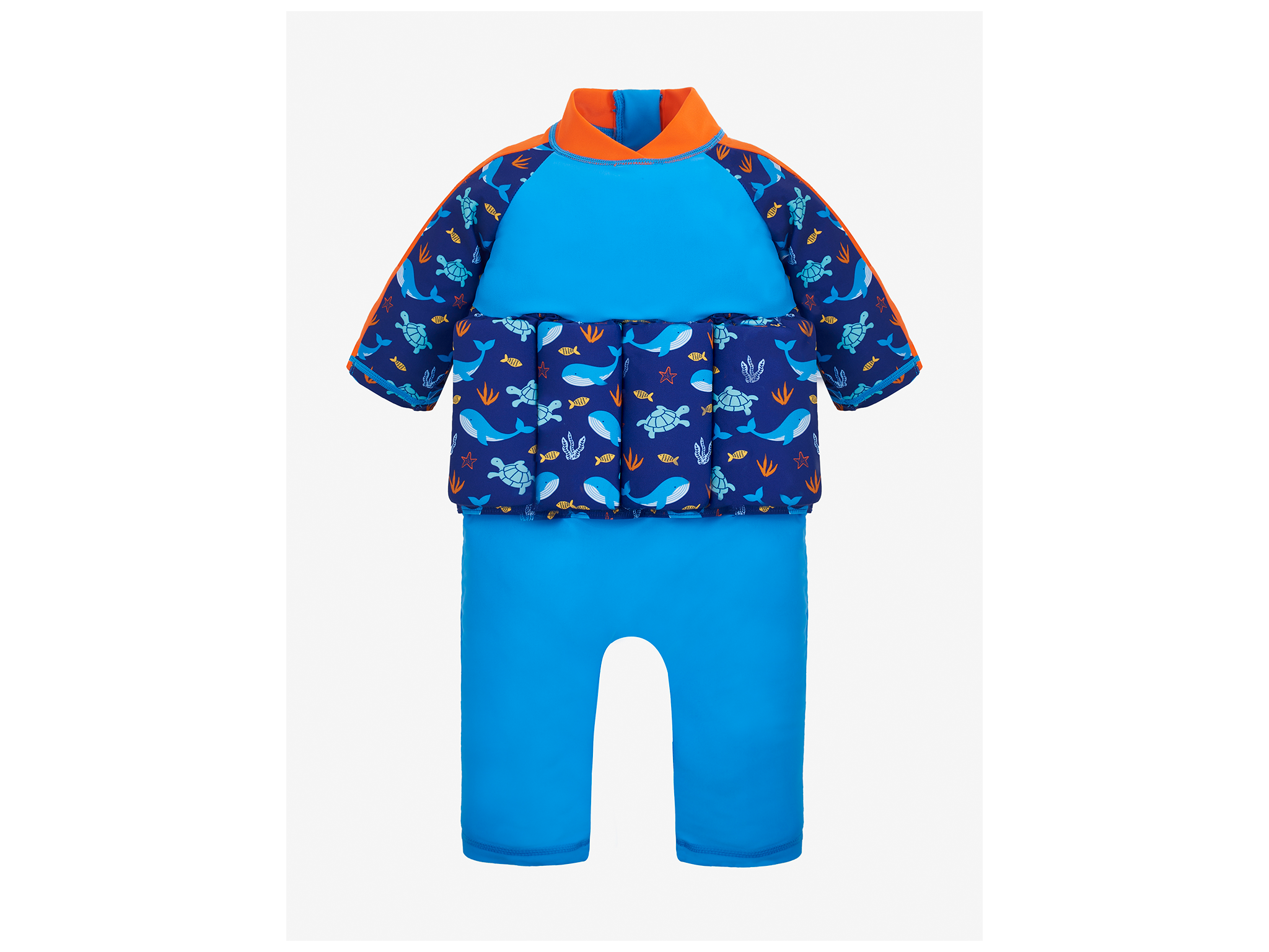 ocean print sun protection float suit