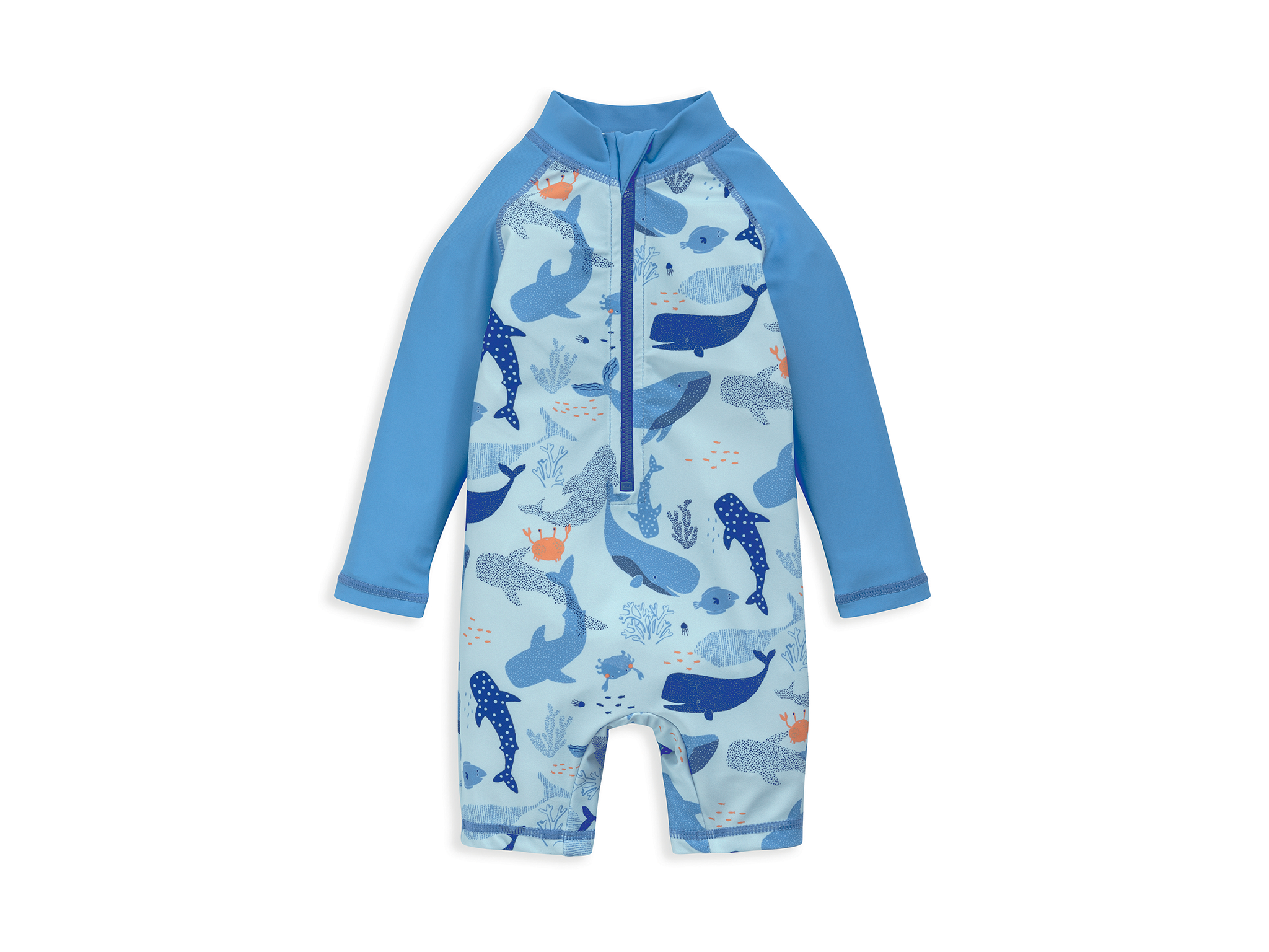 whale all over rash suit