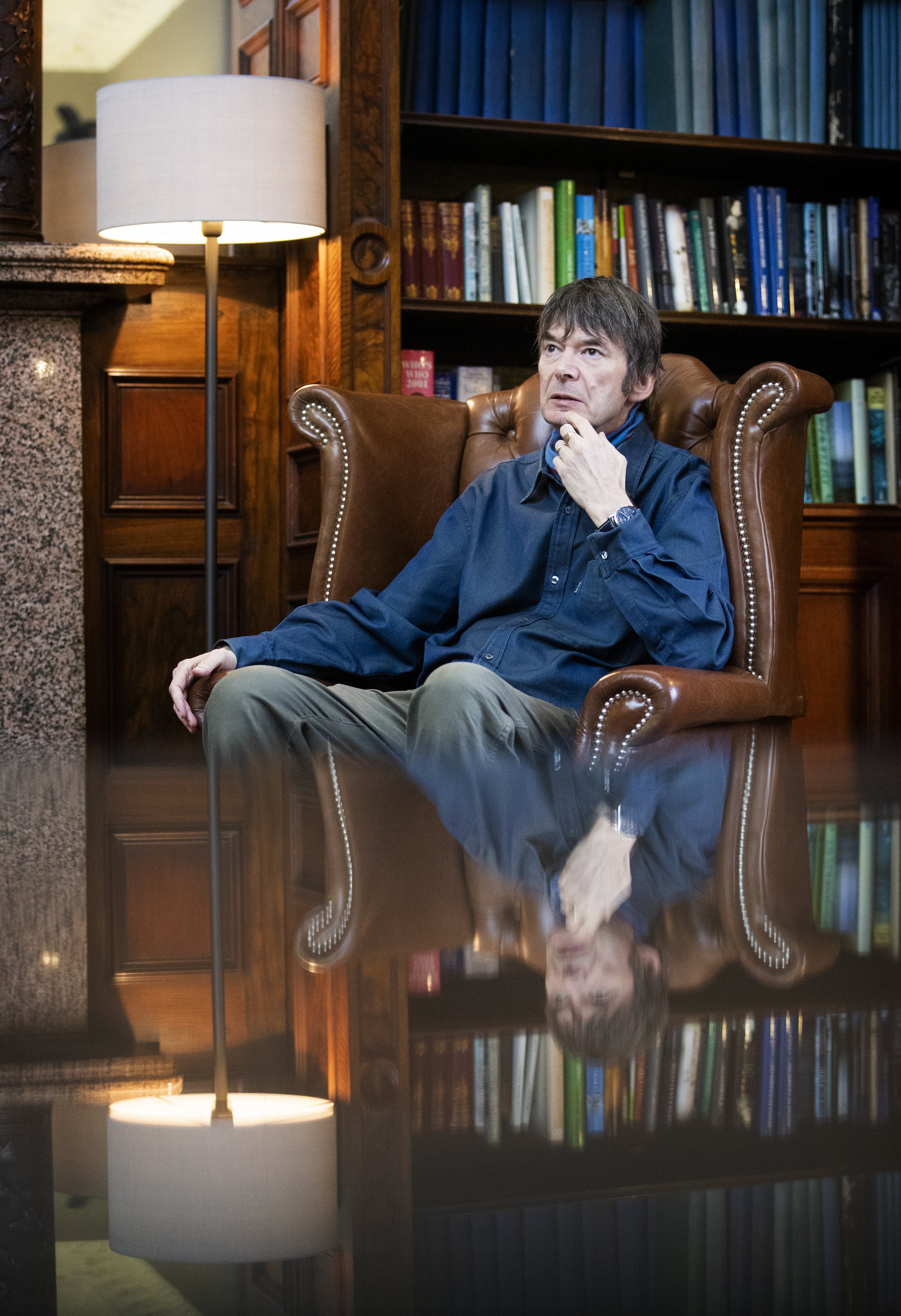 Author Ian Rankin at the Royal Scots Club, Edinburgh (Jane Barlow/PA)