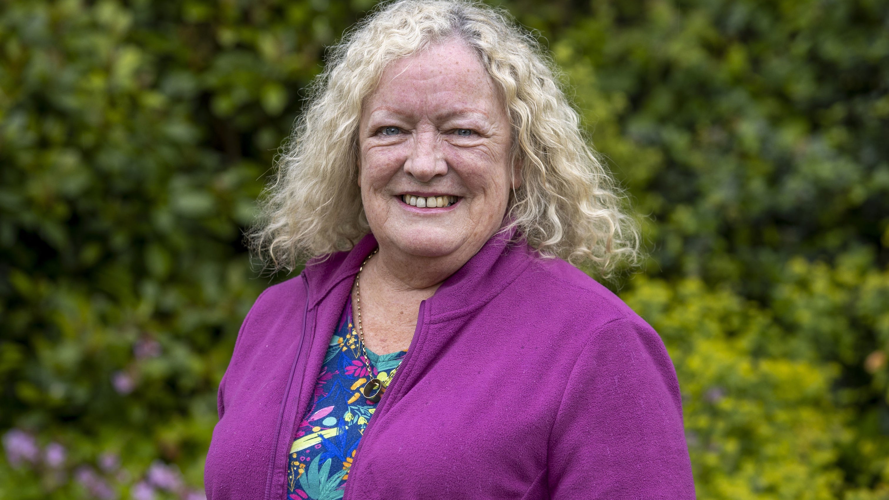 Christine Gemmell who has been awarded the British Empire Medal (BEM) for services to the Army Widows’ Association in the Queen’s Birthday Honours List (Liam McBurney/PA)