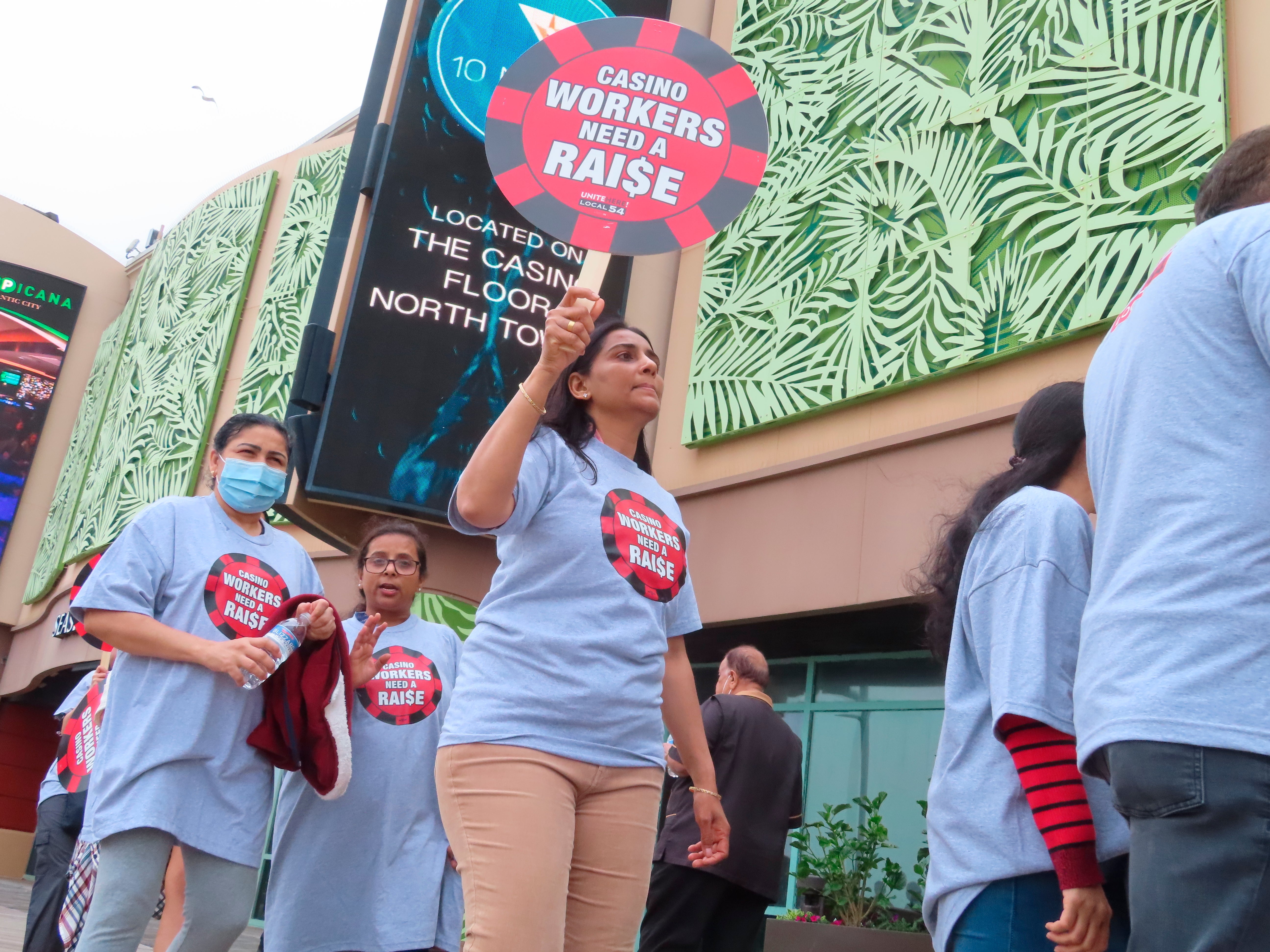 Atlantic City Casino Picketing