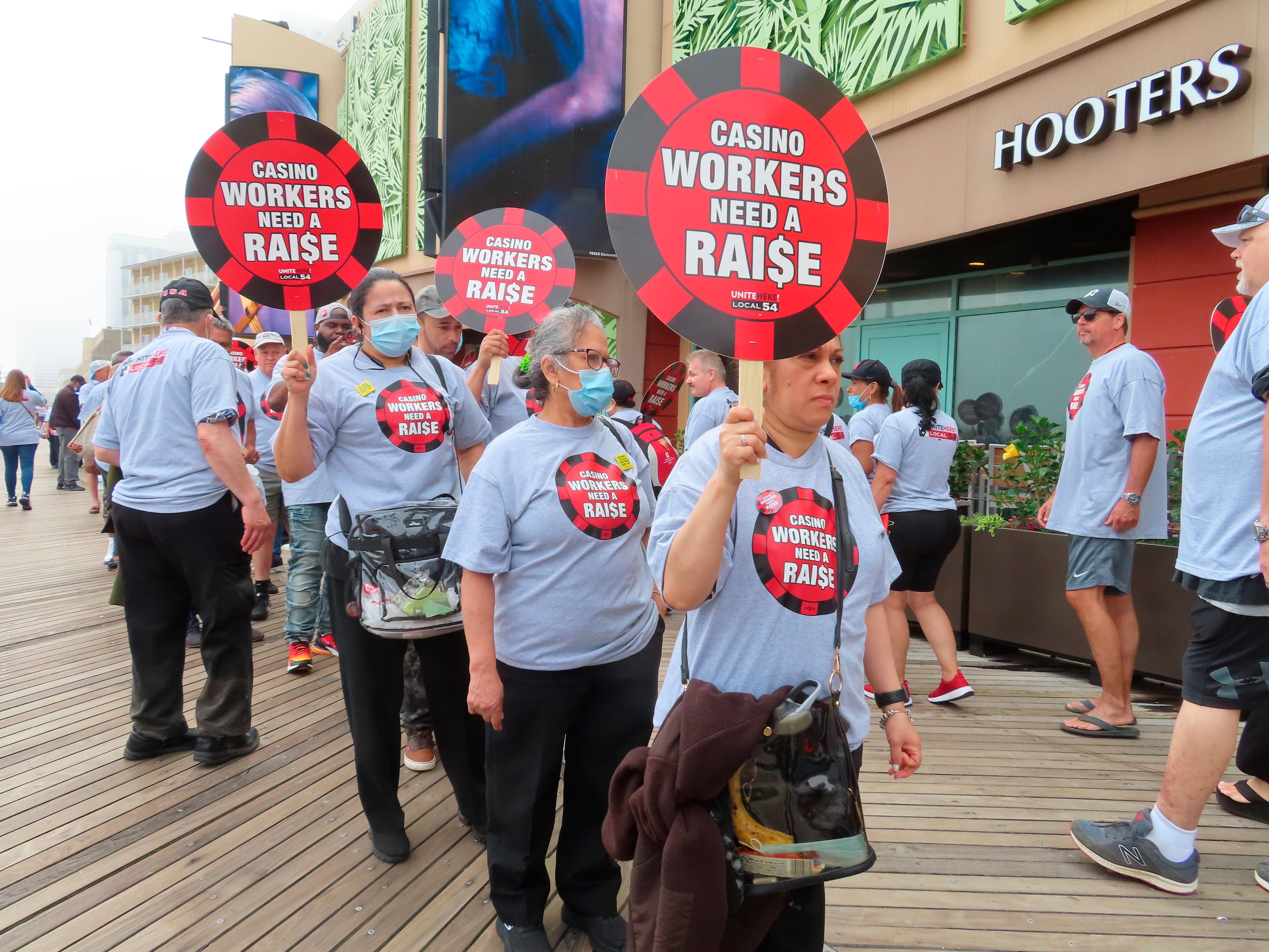 Atlantic City Casino Picketing