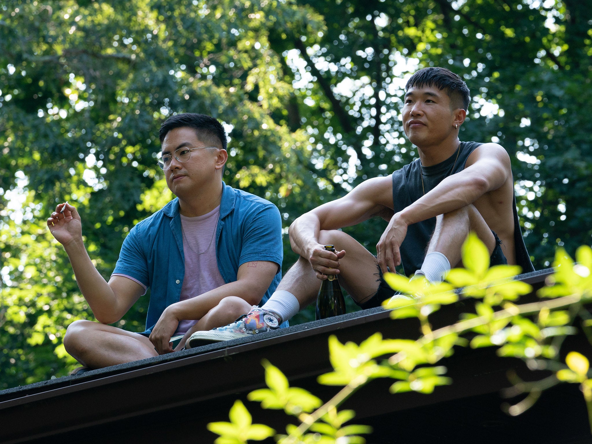 Fire Island review: A sweet, queer romcom that takes aim at Jane Austen’s ‘hetero nonsense’