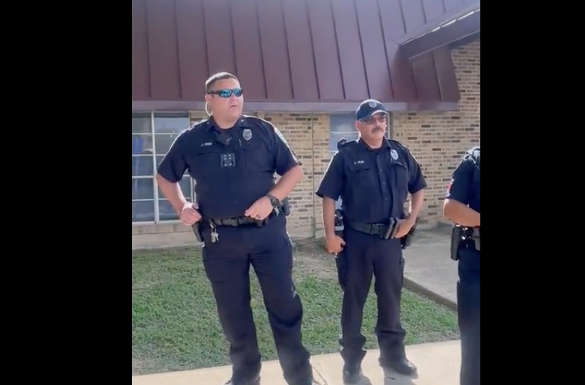 CNN correspondent Shimon Prokupecz shared a video of Uvalde Independent School District Police officers telling him to leave their office or face trespassing charges and that officers from the Uvalde Police Department were on their way to enforce those charges of trespassing if reporters didn’t comply.