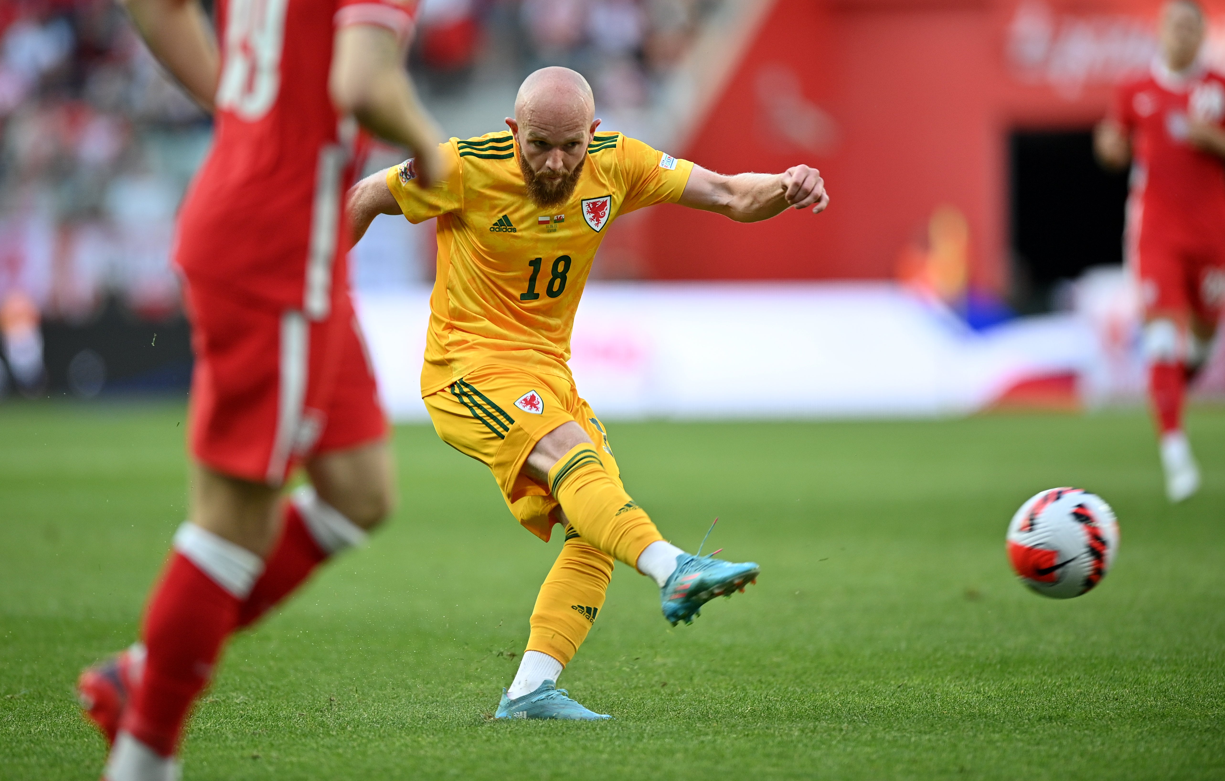 Jonny Williams says Wales are determined to qualify for the World Cup later this year (Rafal Oleksiewicz/PA)