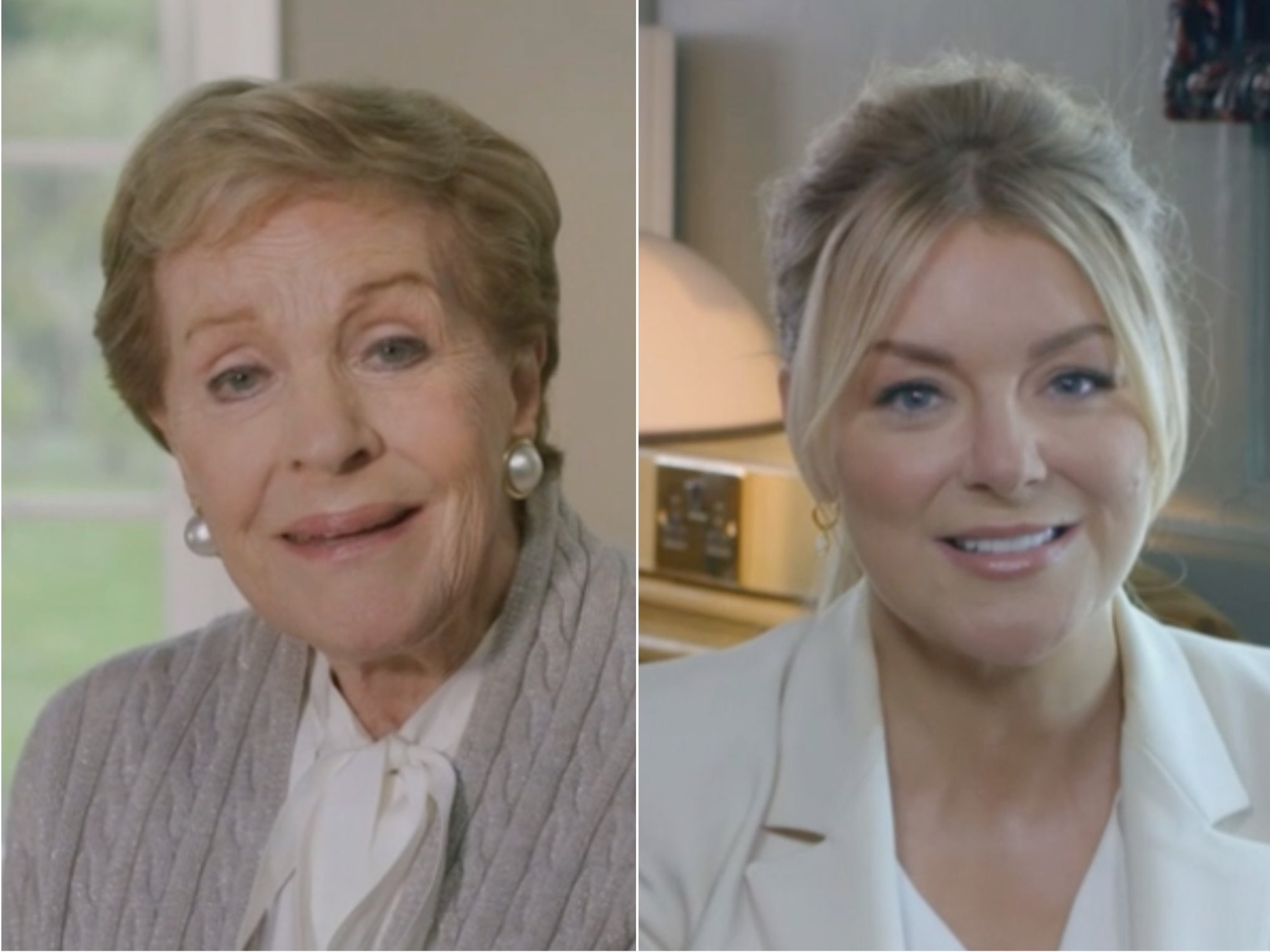 Julie Andrews and Sheridan Smith pay tribute to the Queen