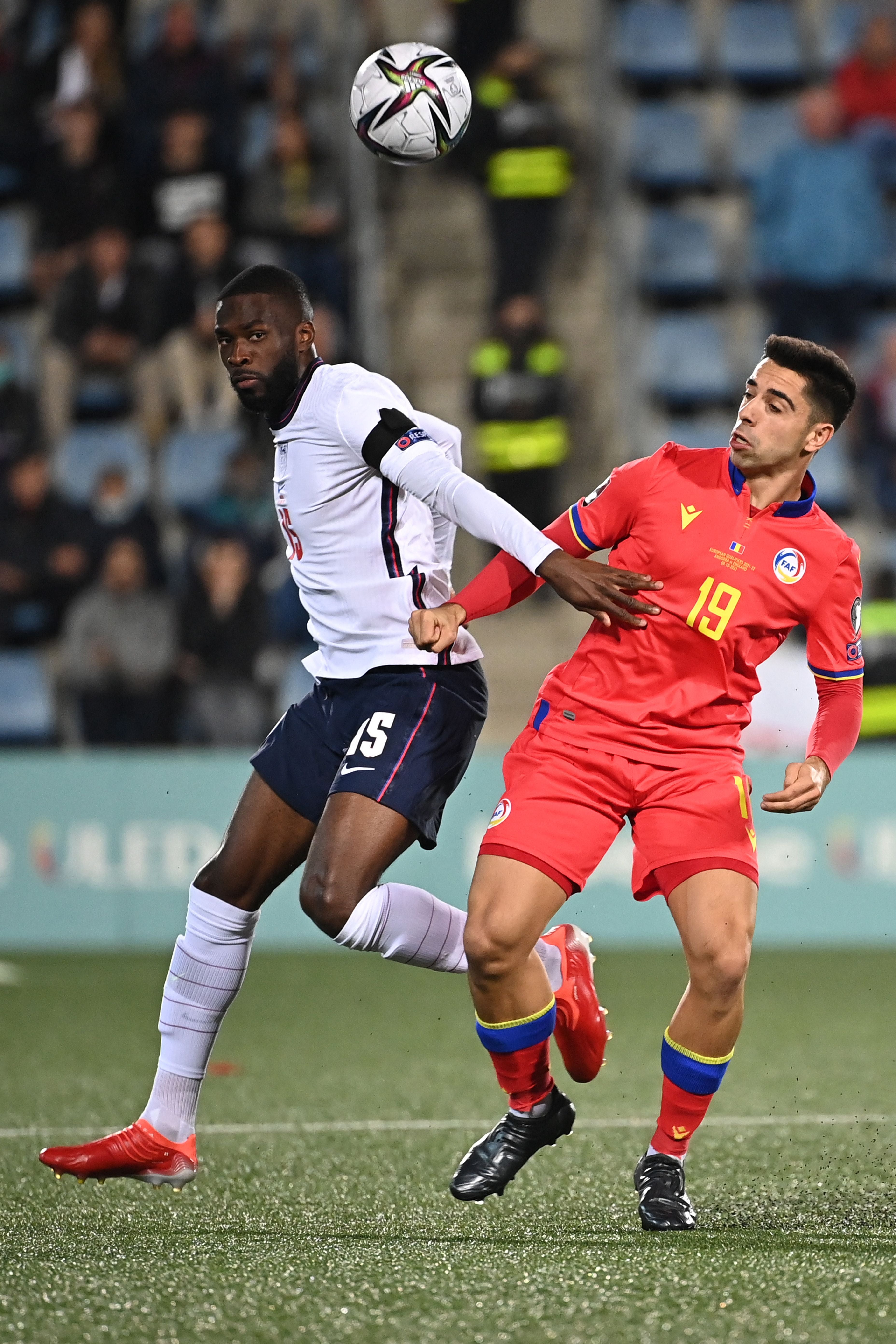 Fikayo Tomori in action against Andorra last October