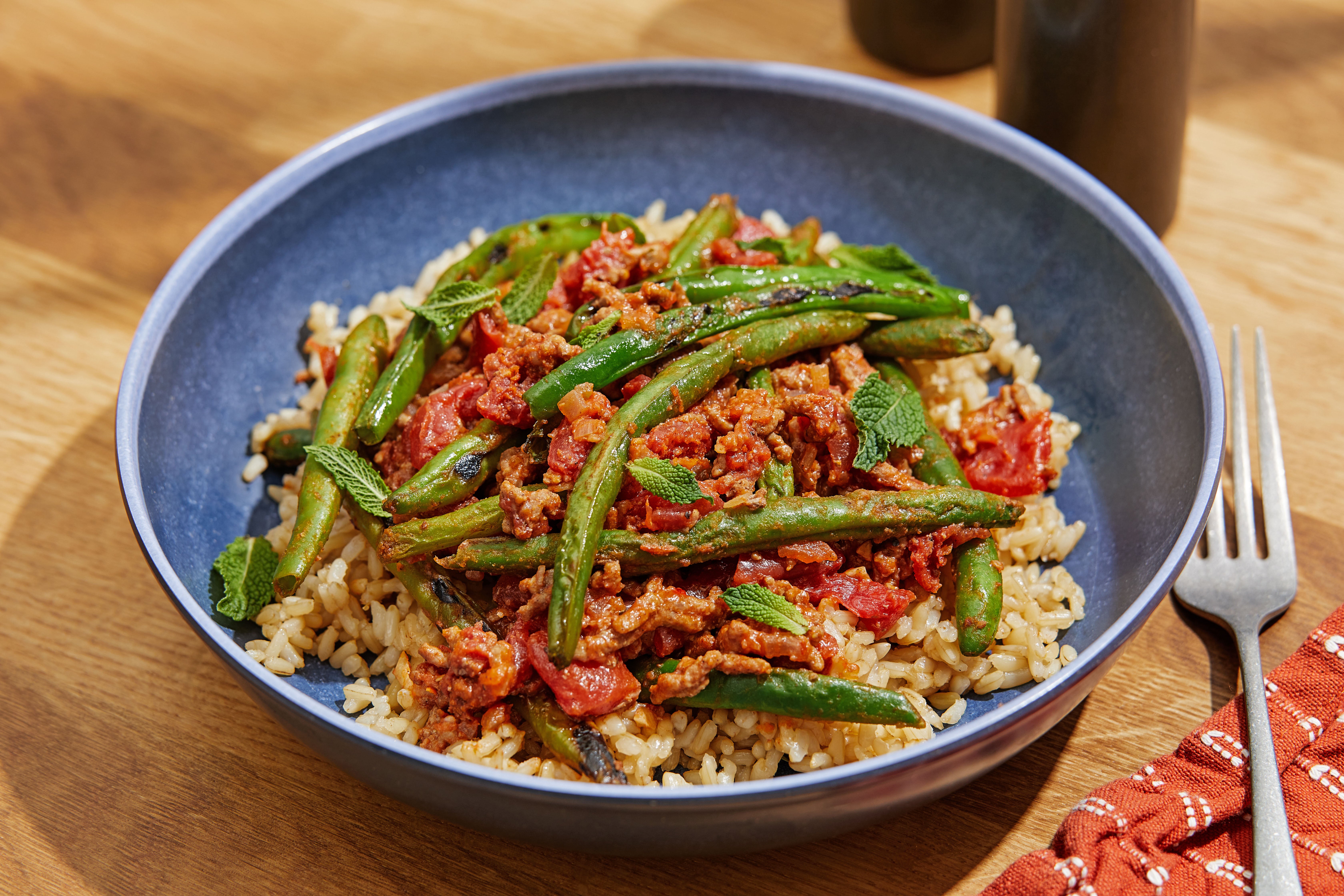 This modernised lamb stir fry is perfect for a weeknight