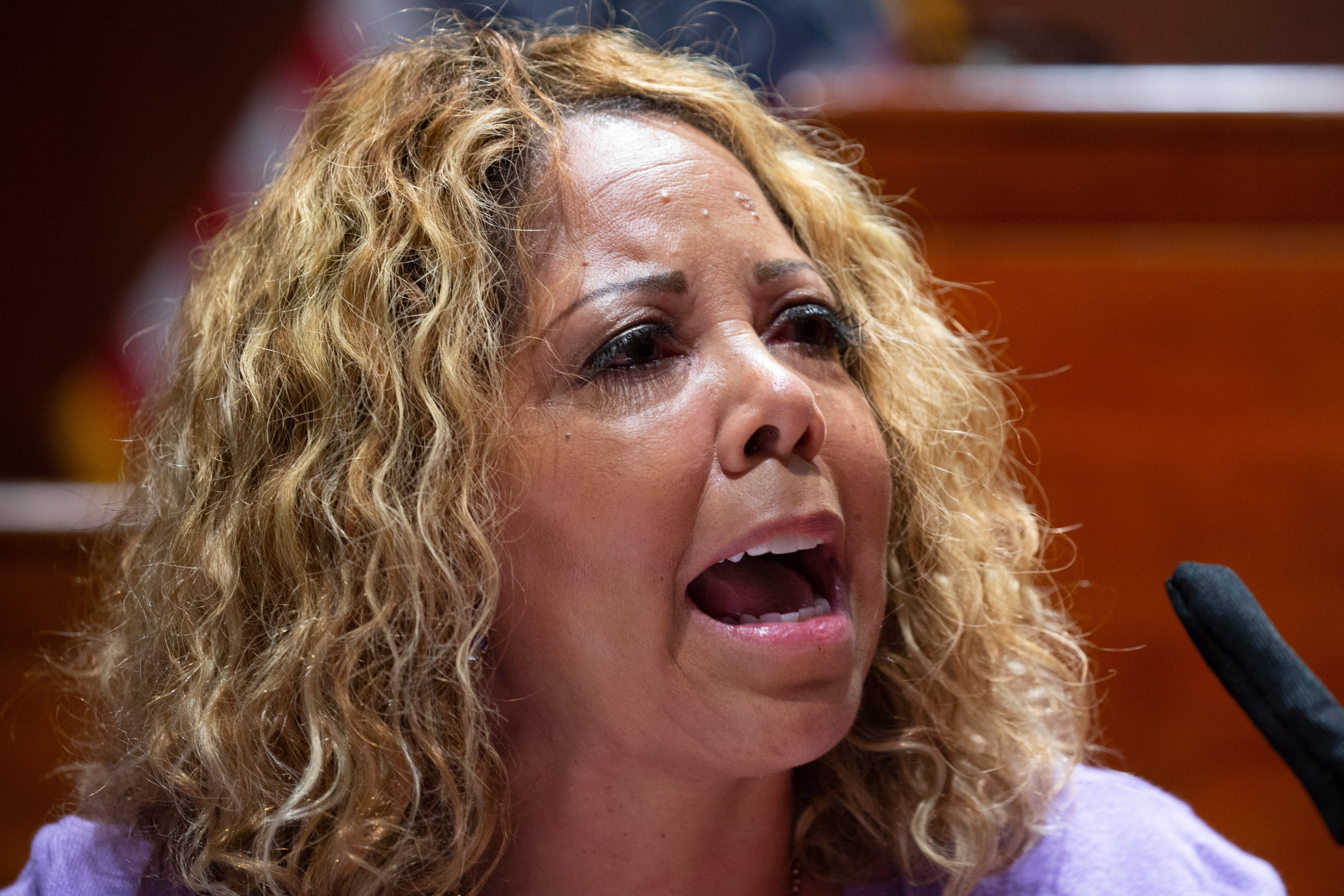 Congresswoman who lost son to gun violence makes impassioned plea for action in hearing