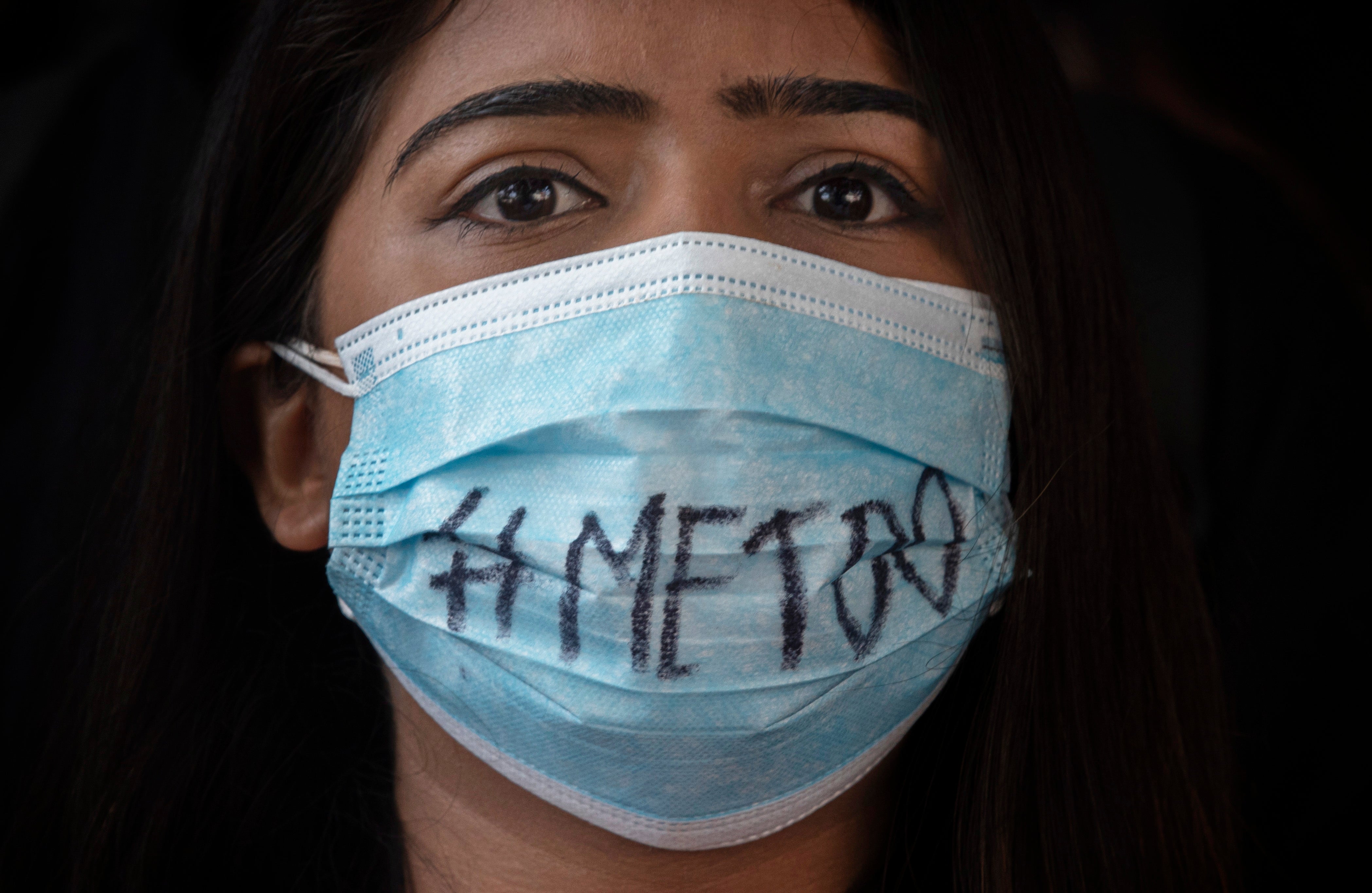 Hundreds of women marched against the rising rape and domestic violence rates against women, in Kathmandu last month