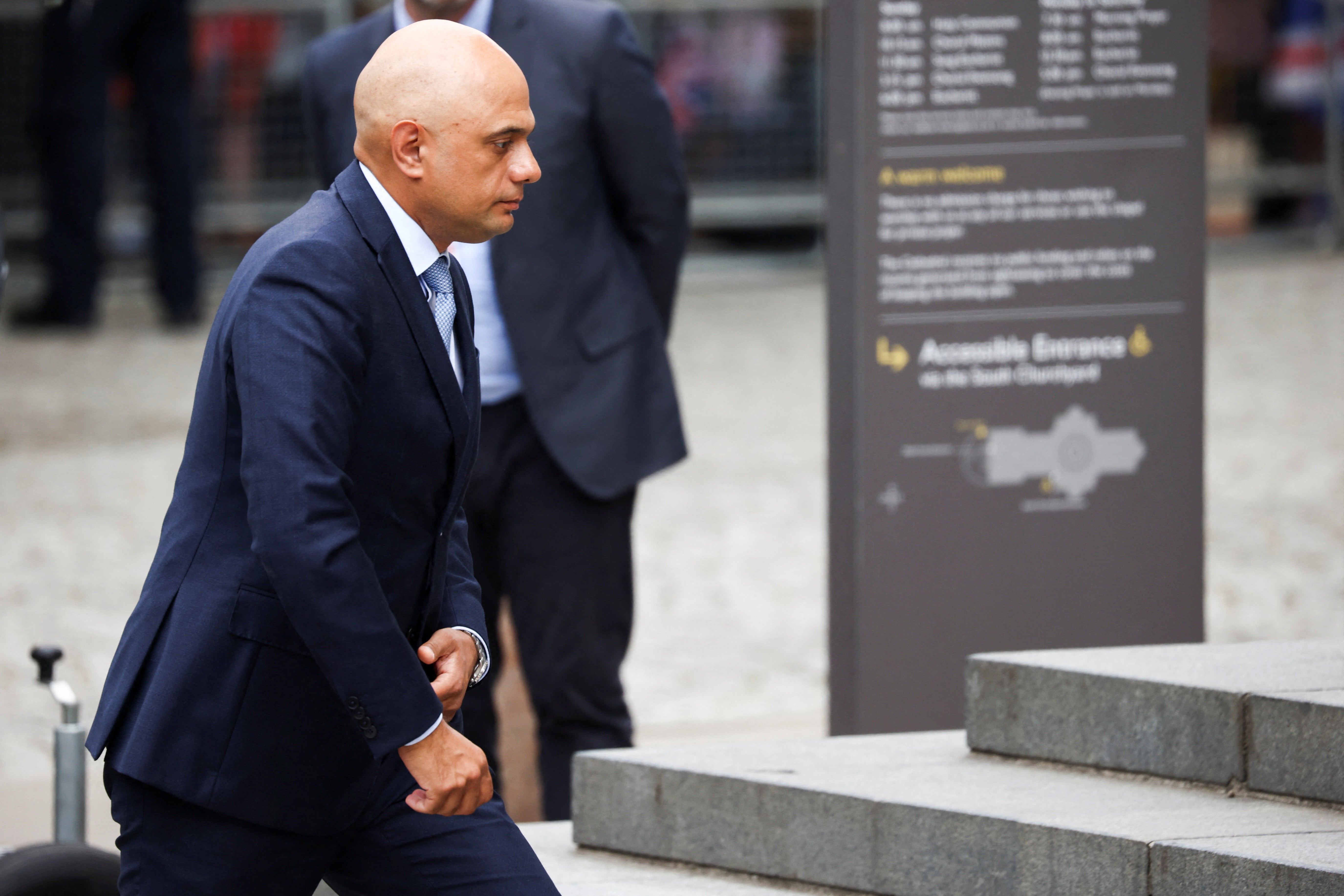 Secretary of State for Health and Social Care Sajid Javid