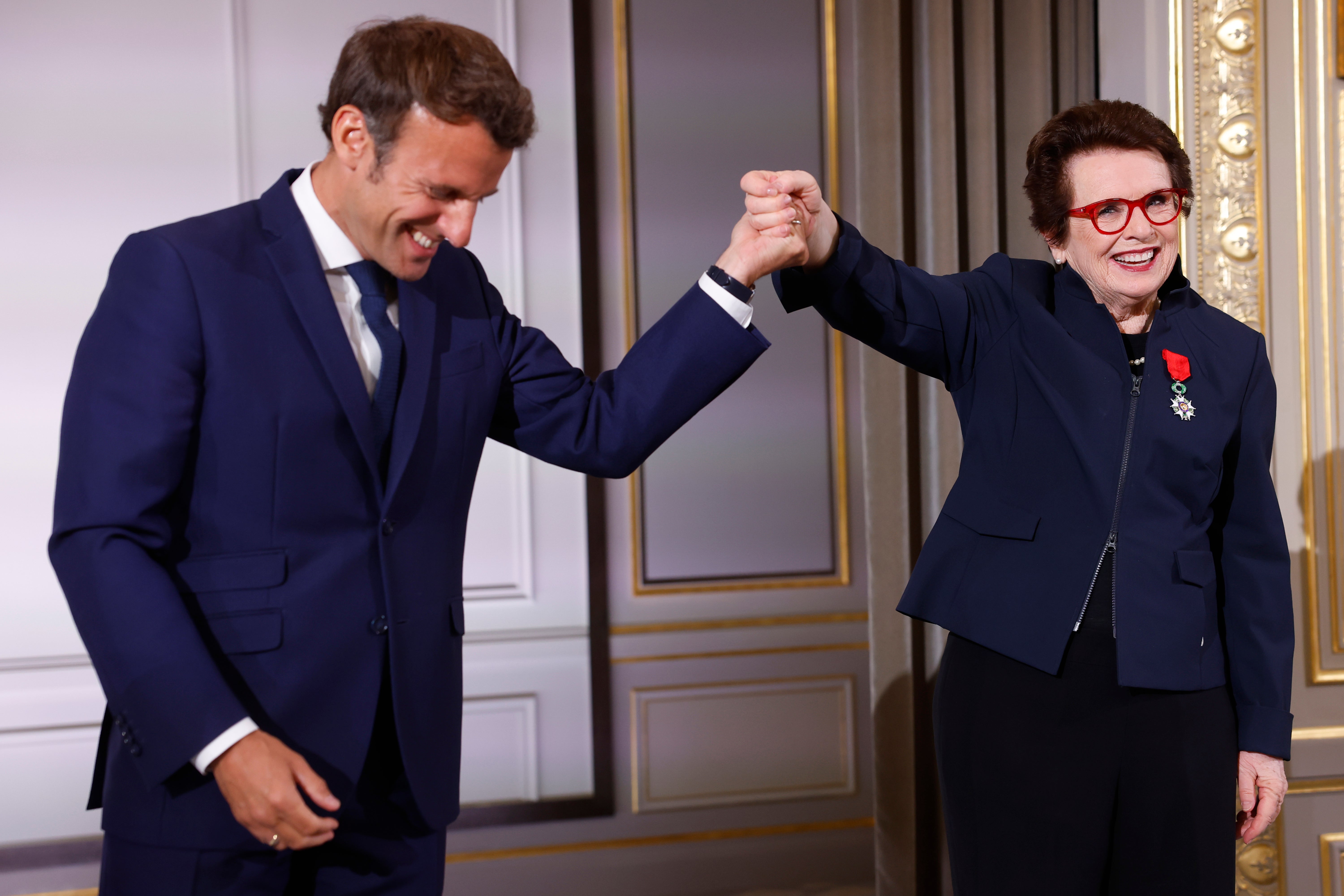 France Tennis Billie Jean King