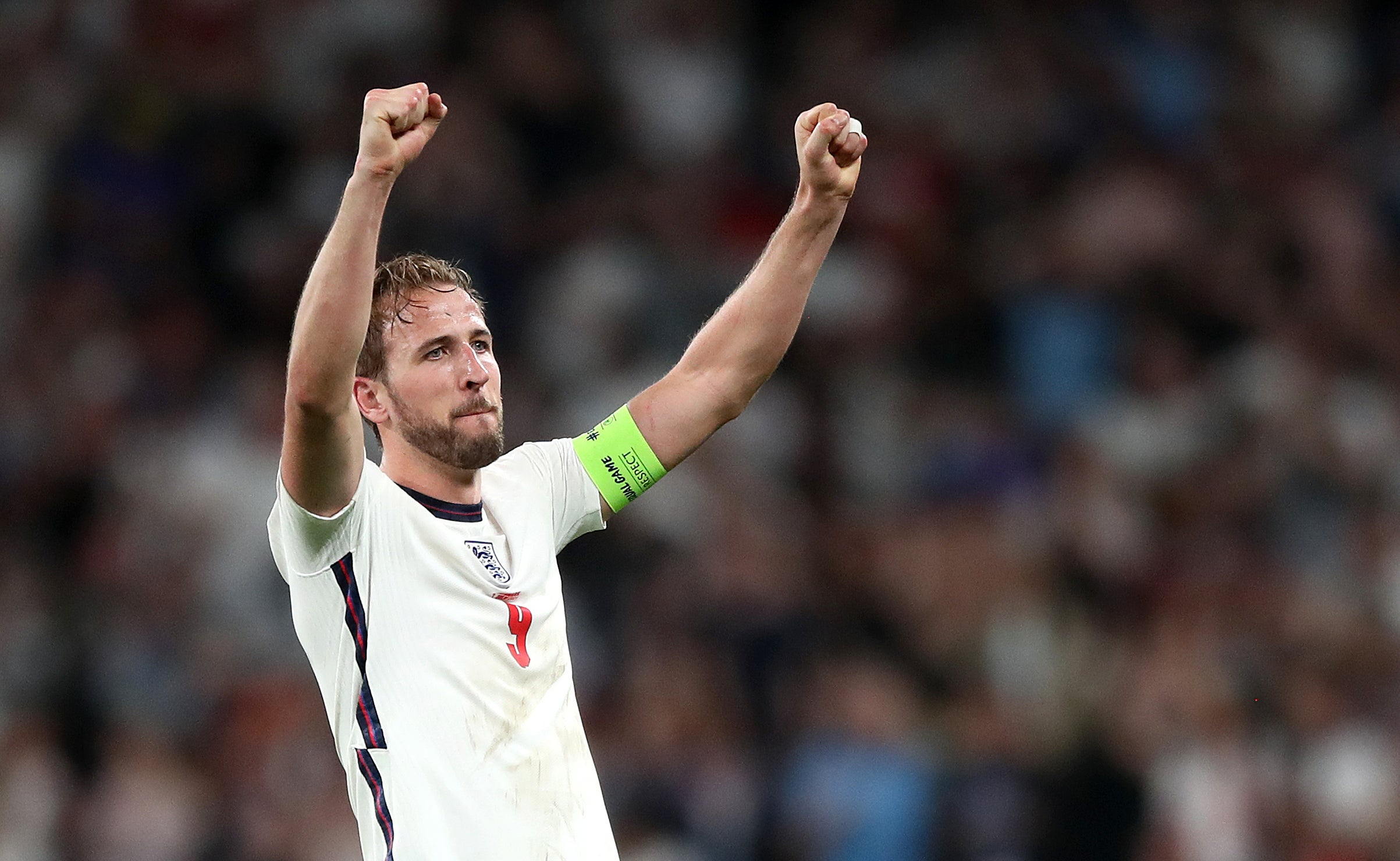 Harry Kane is currently on 49 goals for England (Nick Potts/PA)