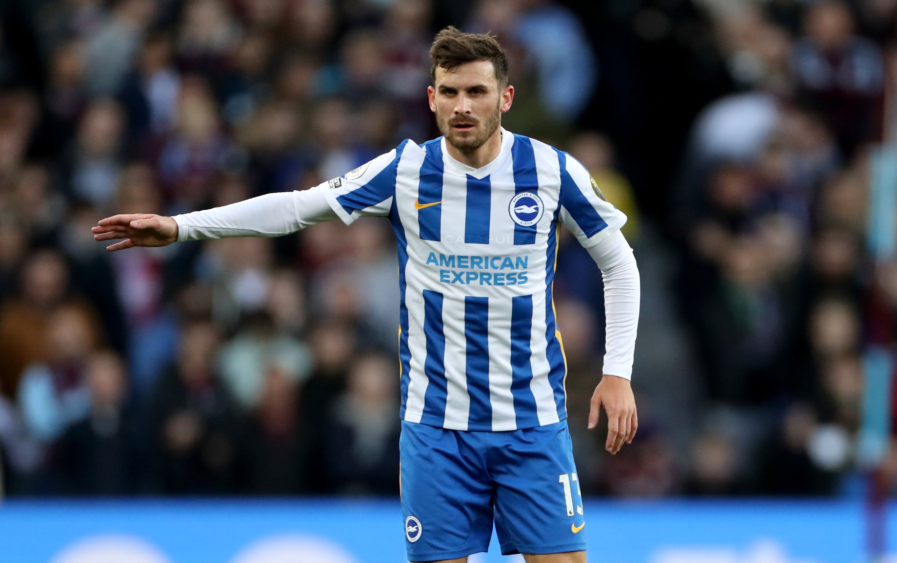 Pascal Gross has signed a new Brighton deal to stay at the Premier League club until June 2024 (Bradley Collyer/PA)