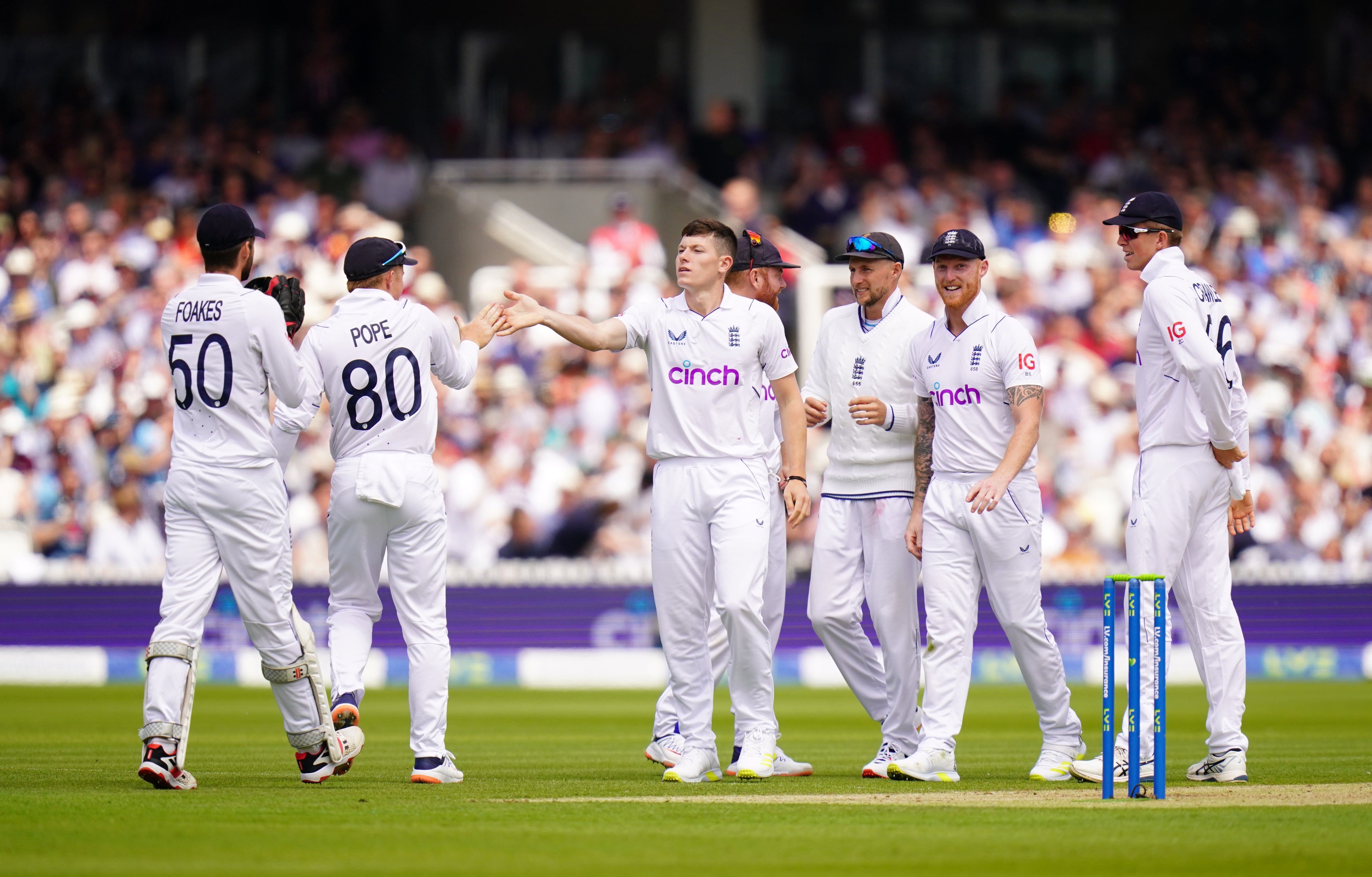 Matthew Potts continued to impress (Adam Davy/PA)