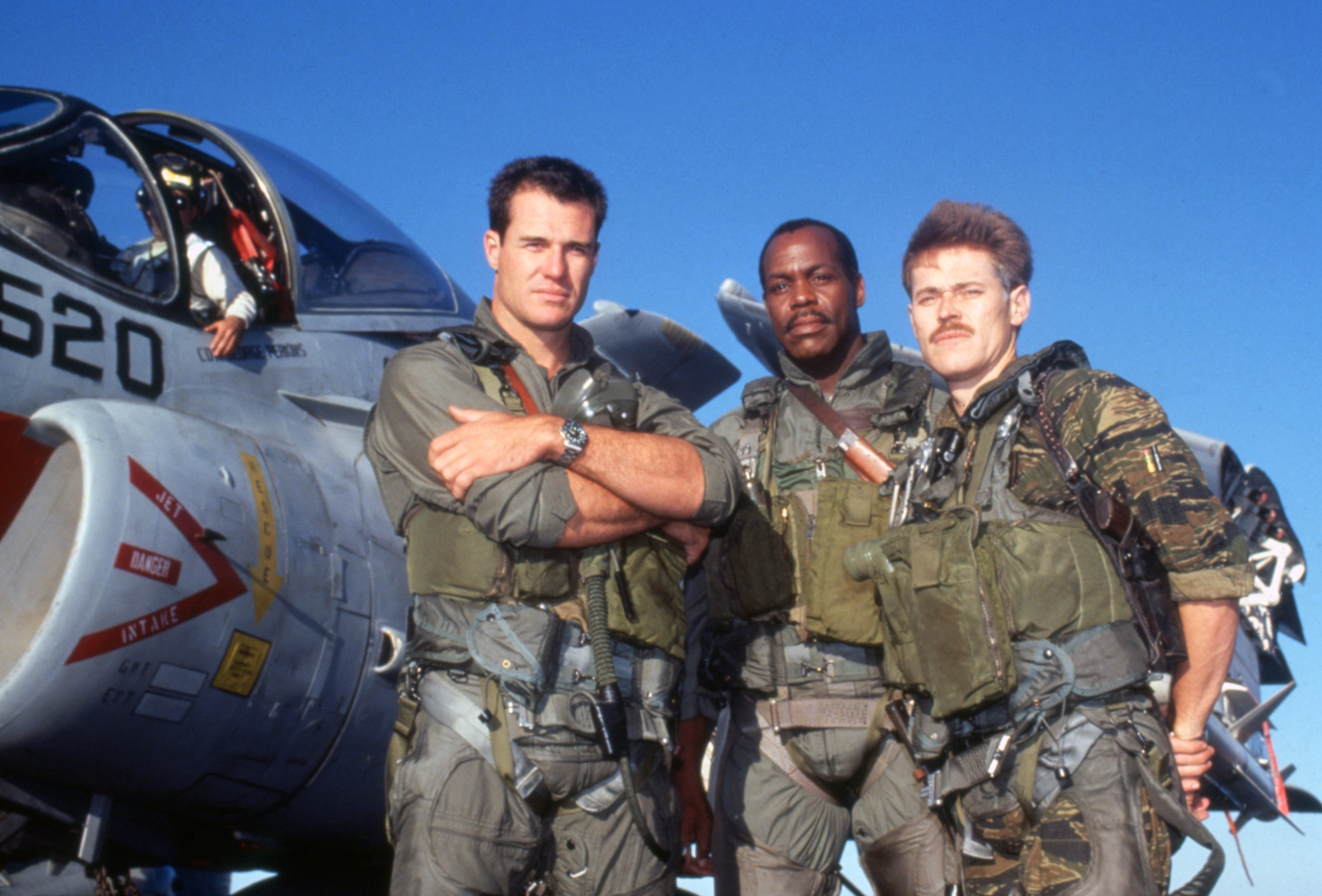 Brad Johnson on left in Flight Of The Intruder