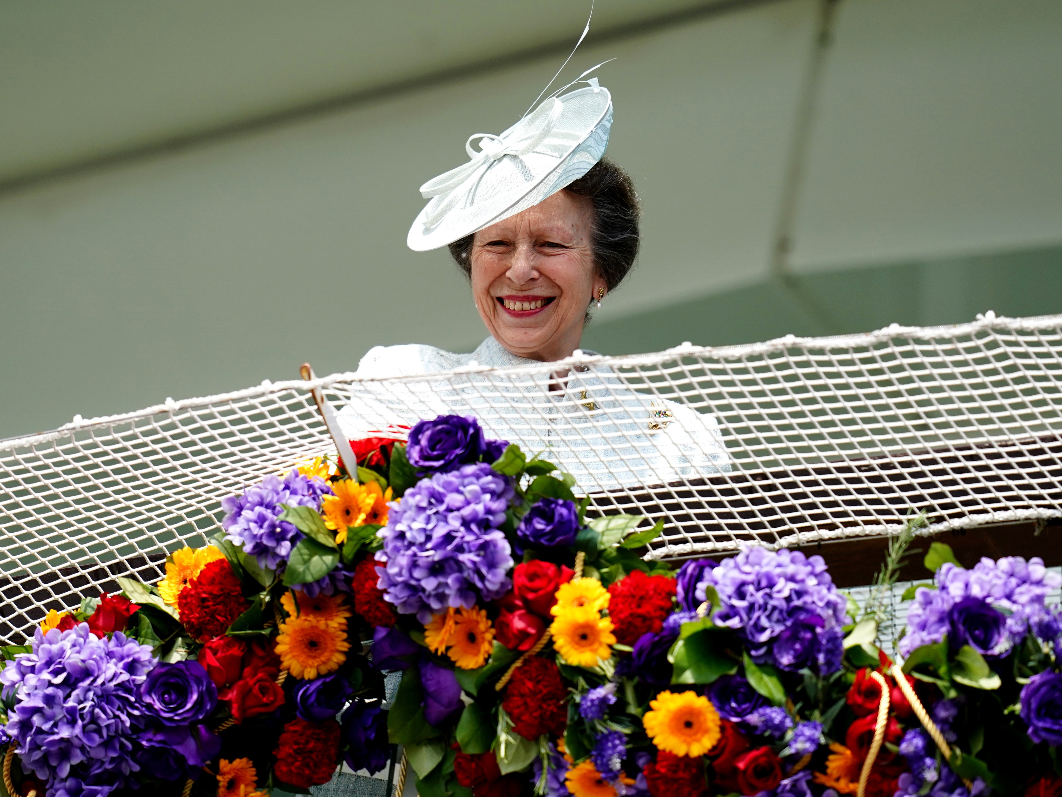 The Princess Royal on Derby Day (John Walton/PA)