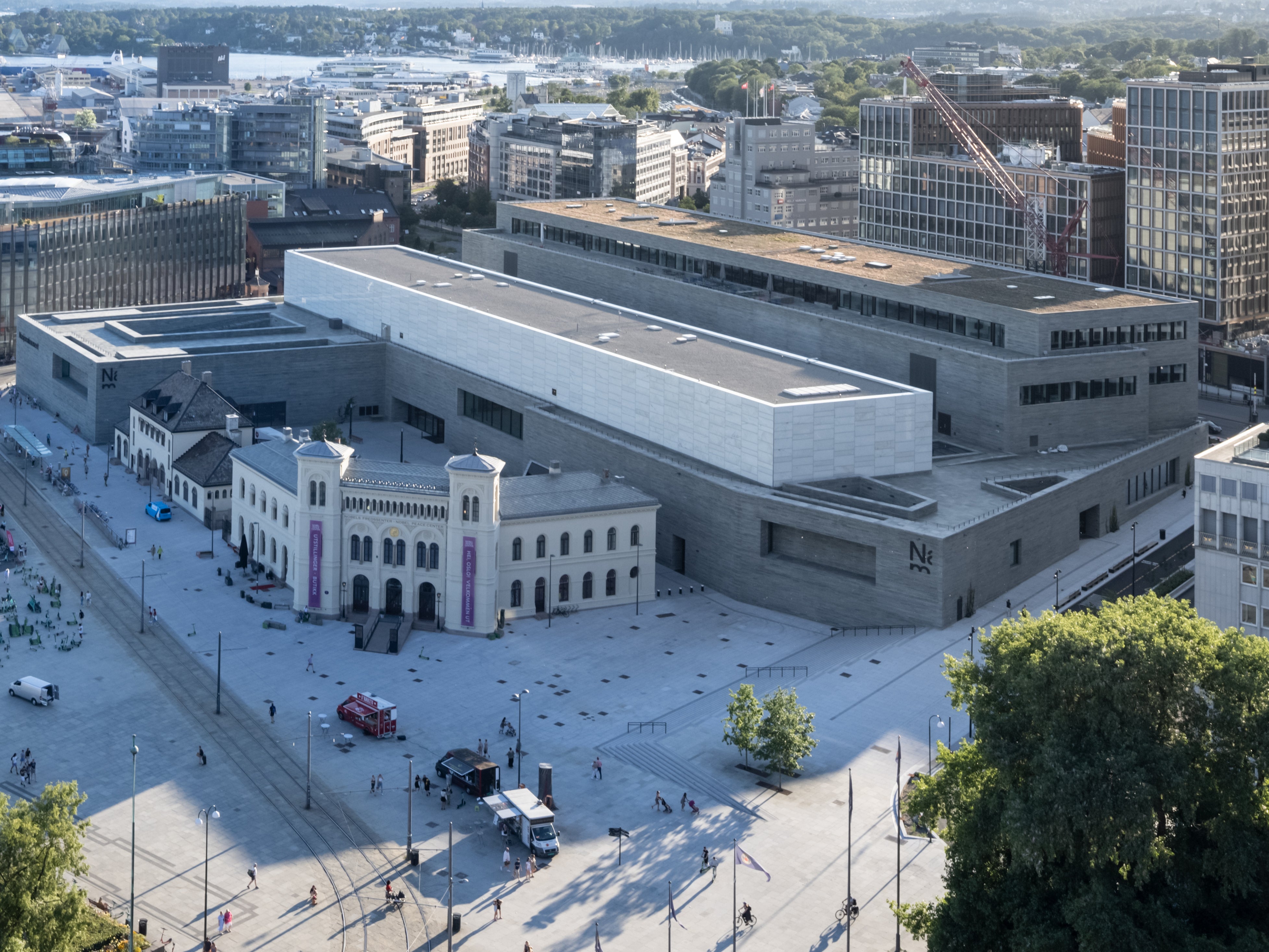 Culture war: Some people have described the new National Museum in Oslo as the ‘national prison’