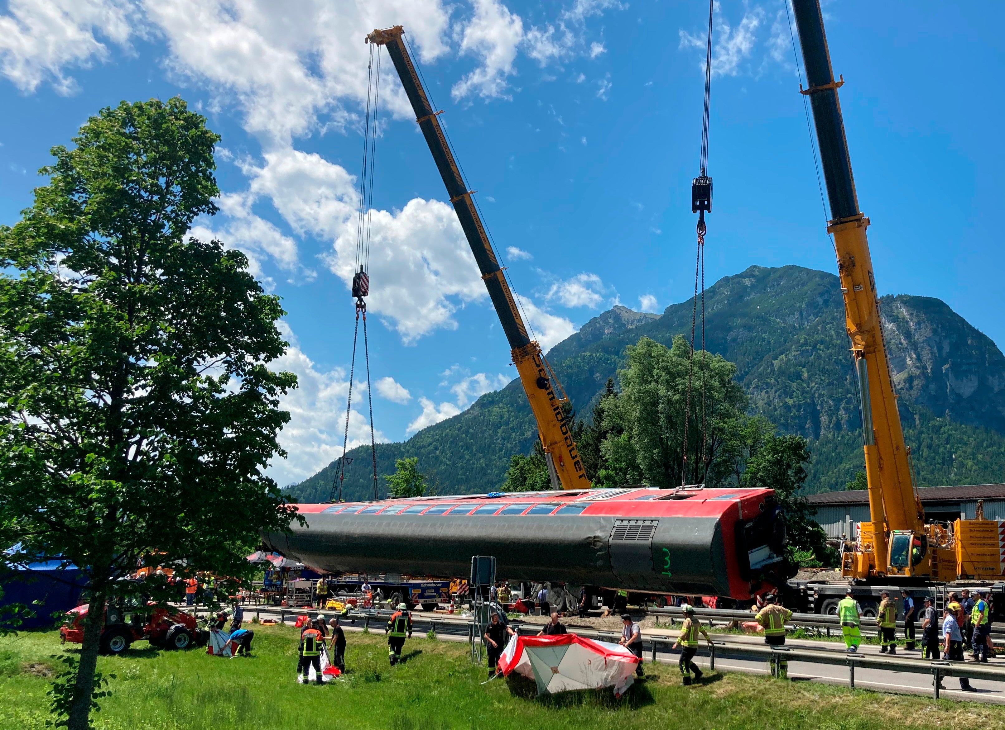 Germany Train Derailment