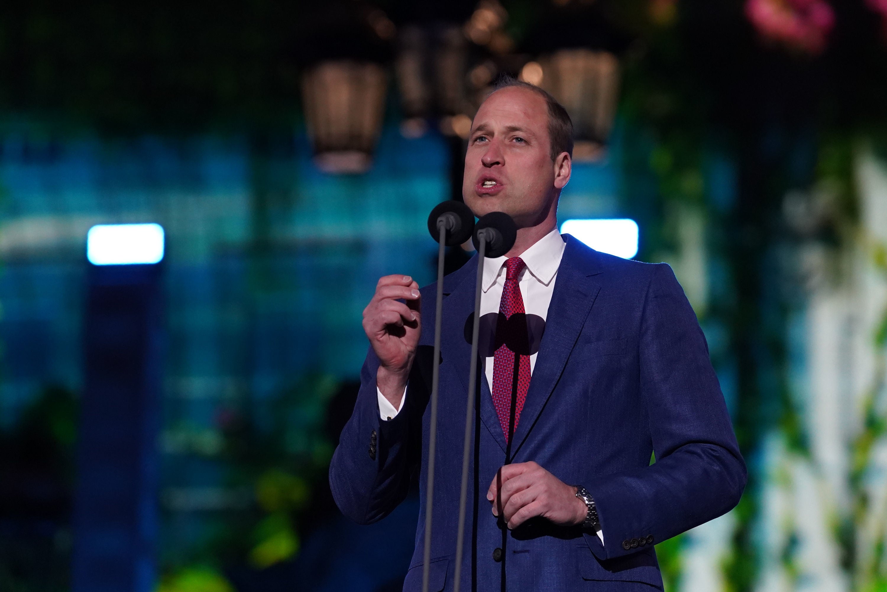 Duke of Cambridge hailed the Platinum Jubilee concert as full of “optimism and joy” as he praised the Queen for her “hope” in the future of the planet