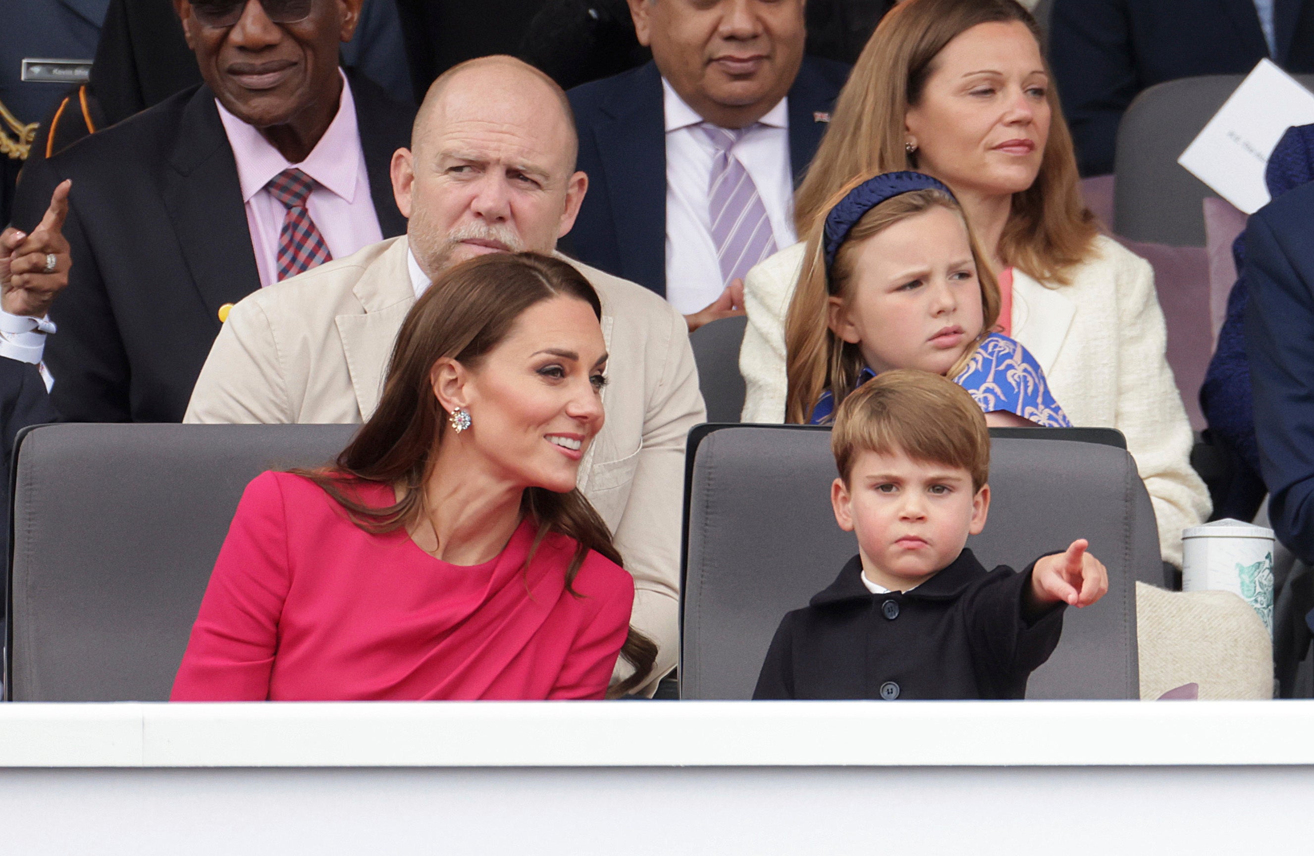 The duchess opted for minimal makeup