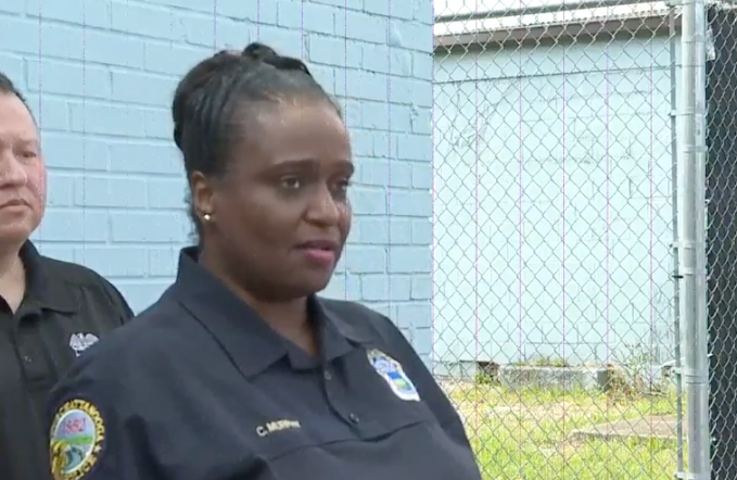 Chattanooga police chief Celeste Murphy speaks at a press conference on Sunday, 5 June, 2022.