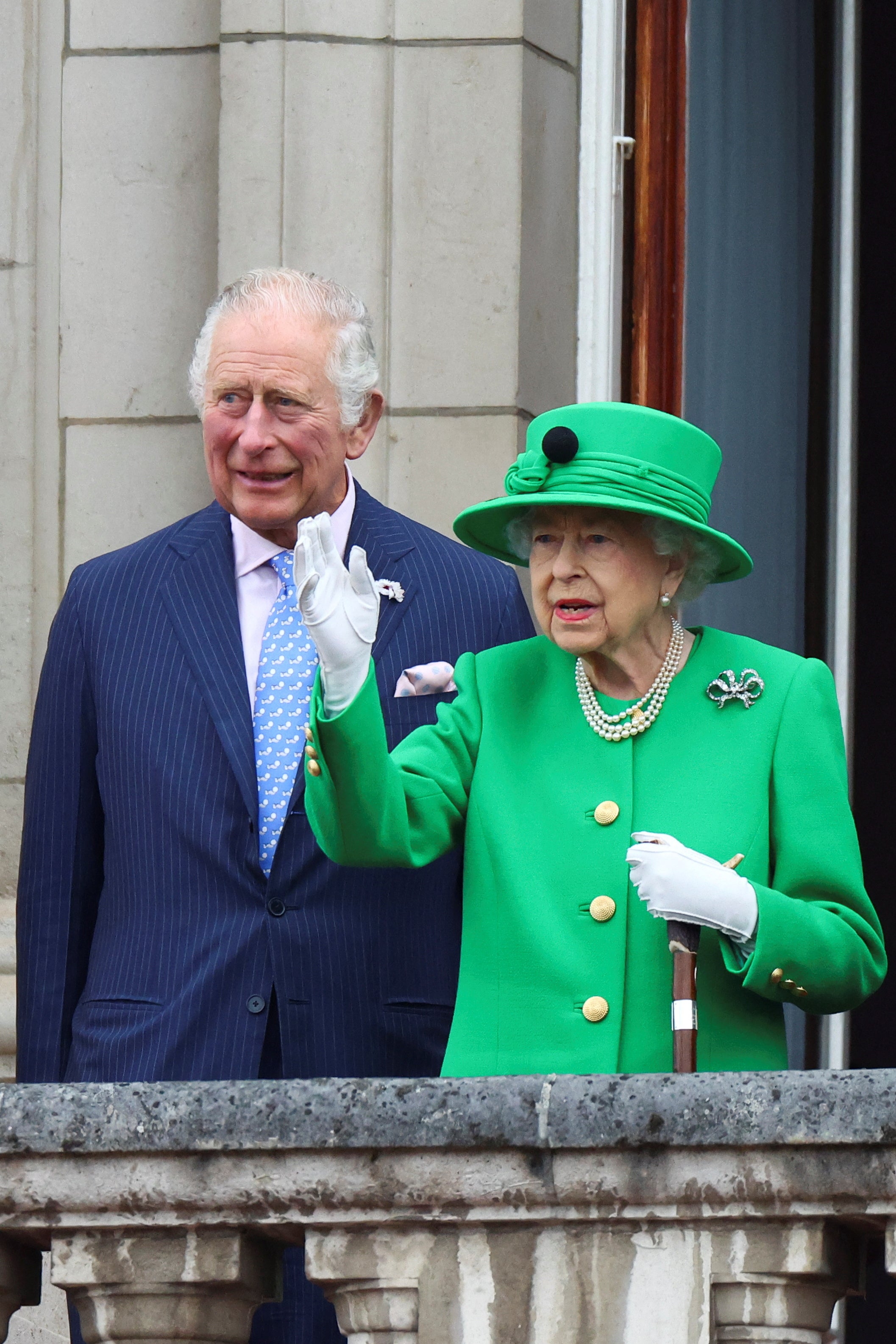 The Prince of Wales and the Queen (Hannah McKay/PA)