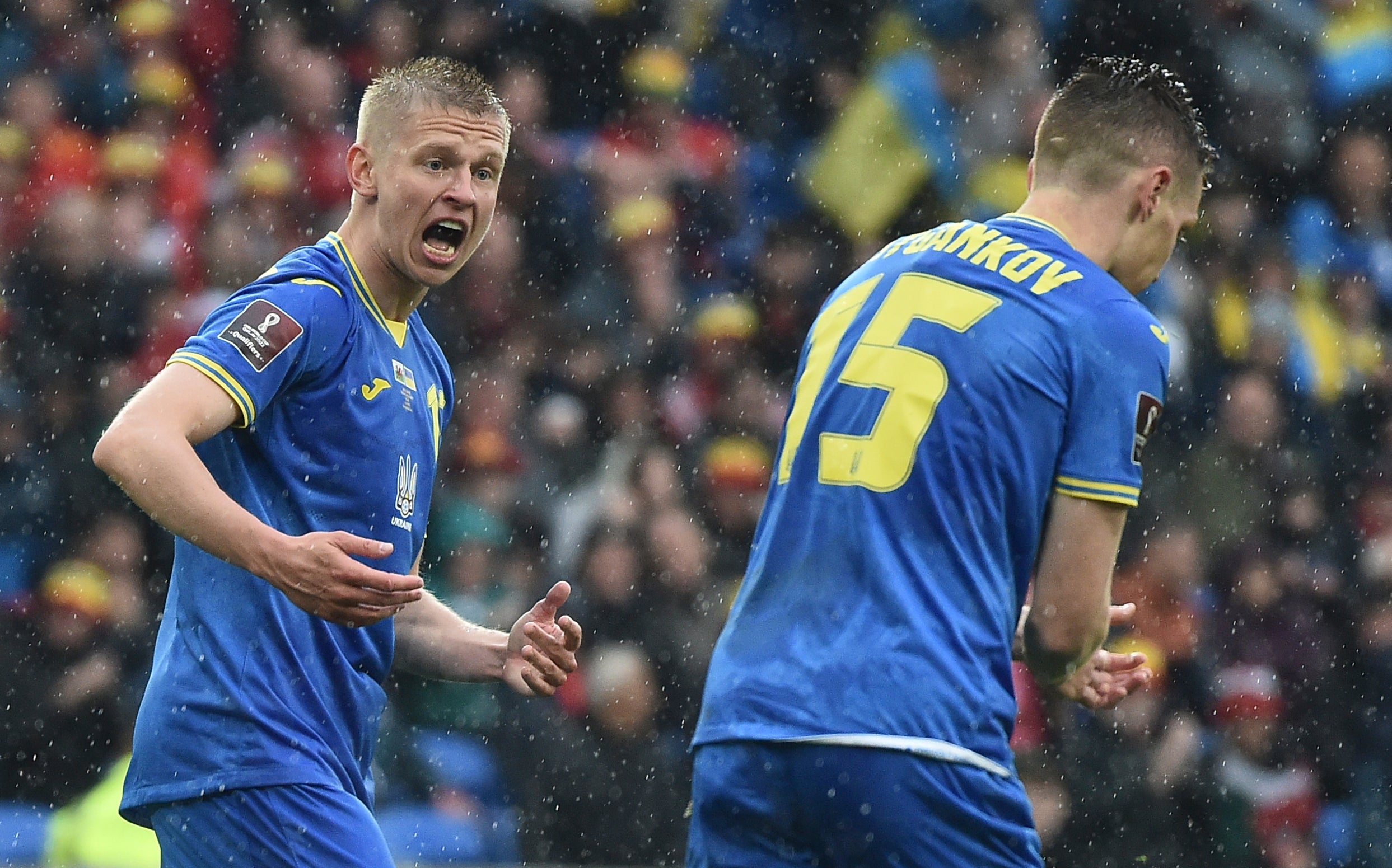 Wales Ukraine WCup 2022 Soccer