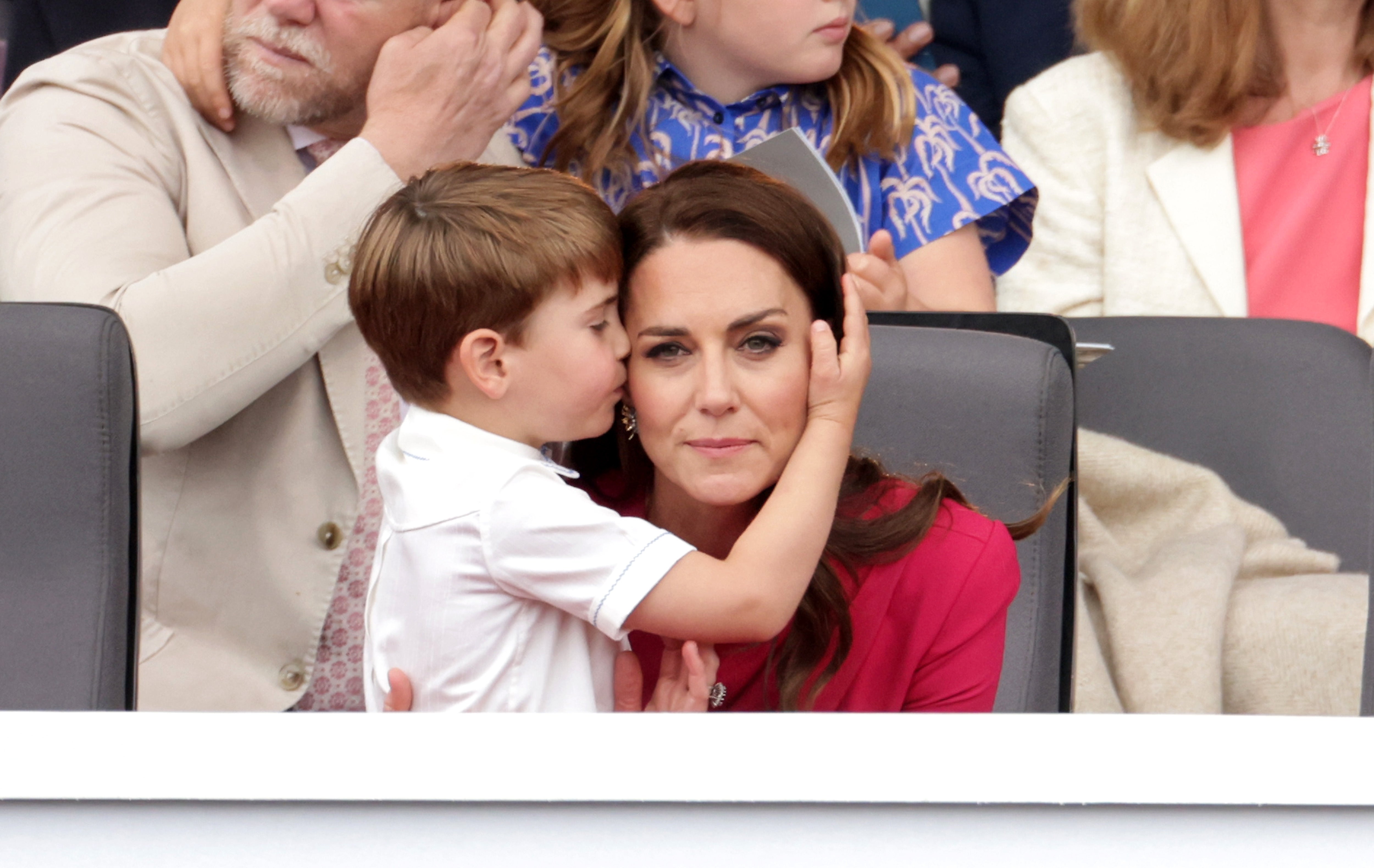 The Duchess of Cambridge and Prince Louis (Chris Jackson/PA)