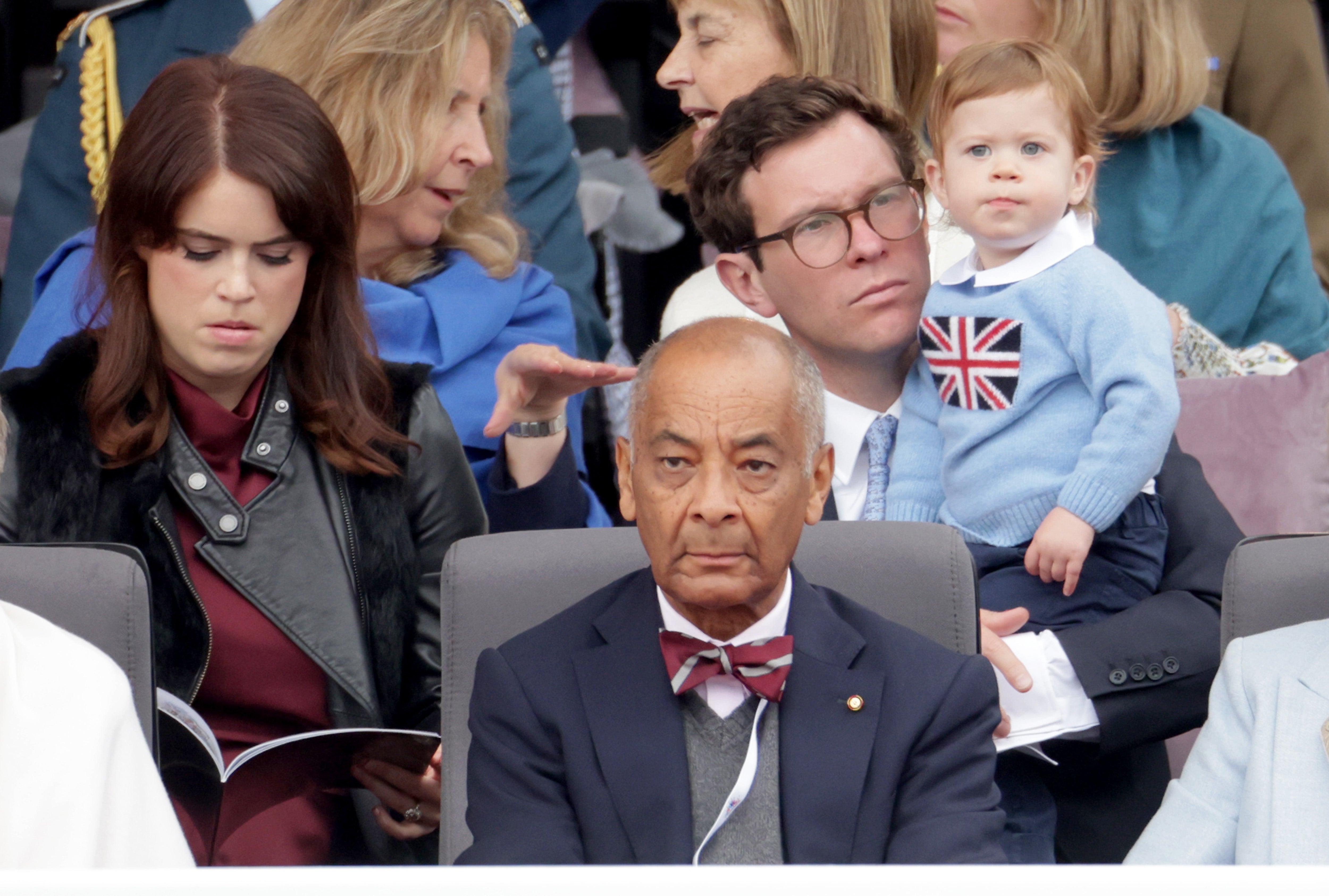 Princess Eugenie, Jack Brooksbank and August