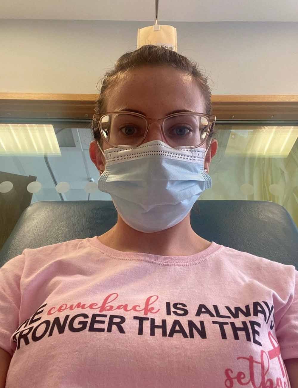 Siobhan underwent 12 rounds of chemotherapy. (Collect/PA Real Life)