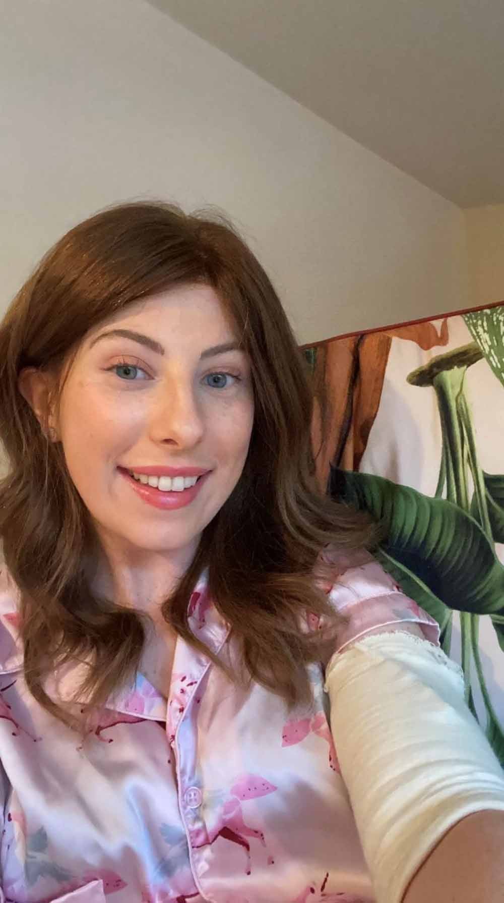 Siobhan is now cancer free. (Collect/PA Real Life)