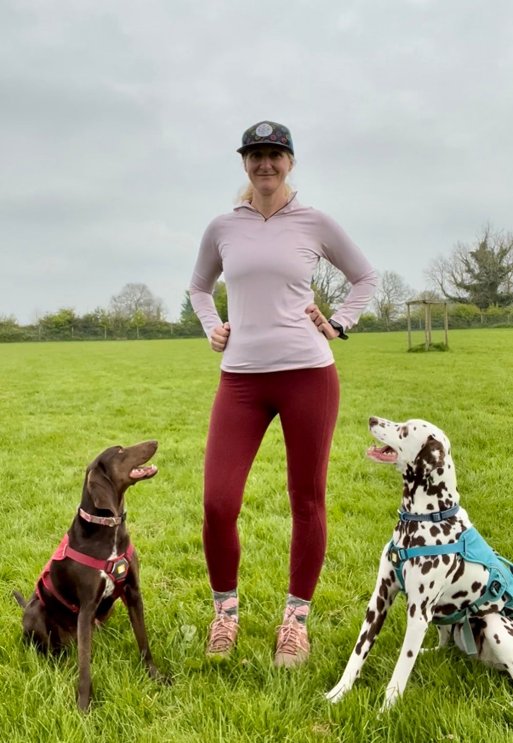 Kat with her dogs (Collect/PA Real Life)