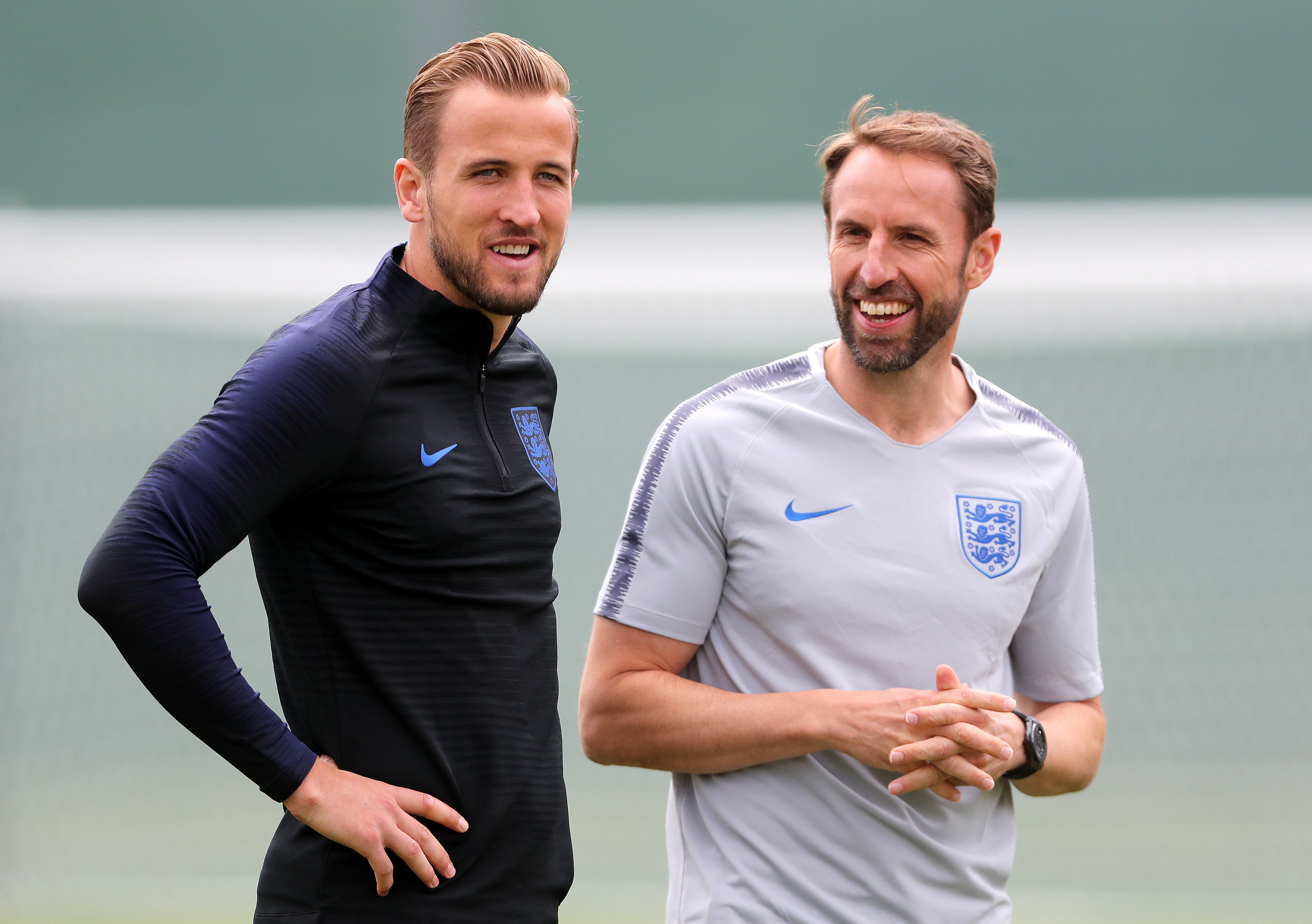 England manager Gareth Southgate (right) and captain Harry Kane (left) will be coming up against Wales at the 2022 World Cup (Owen Humphreys/PA)